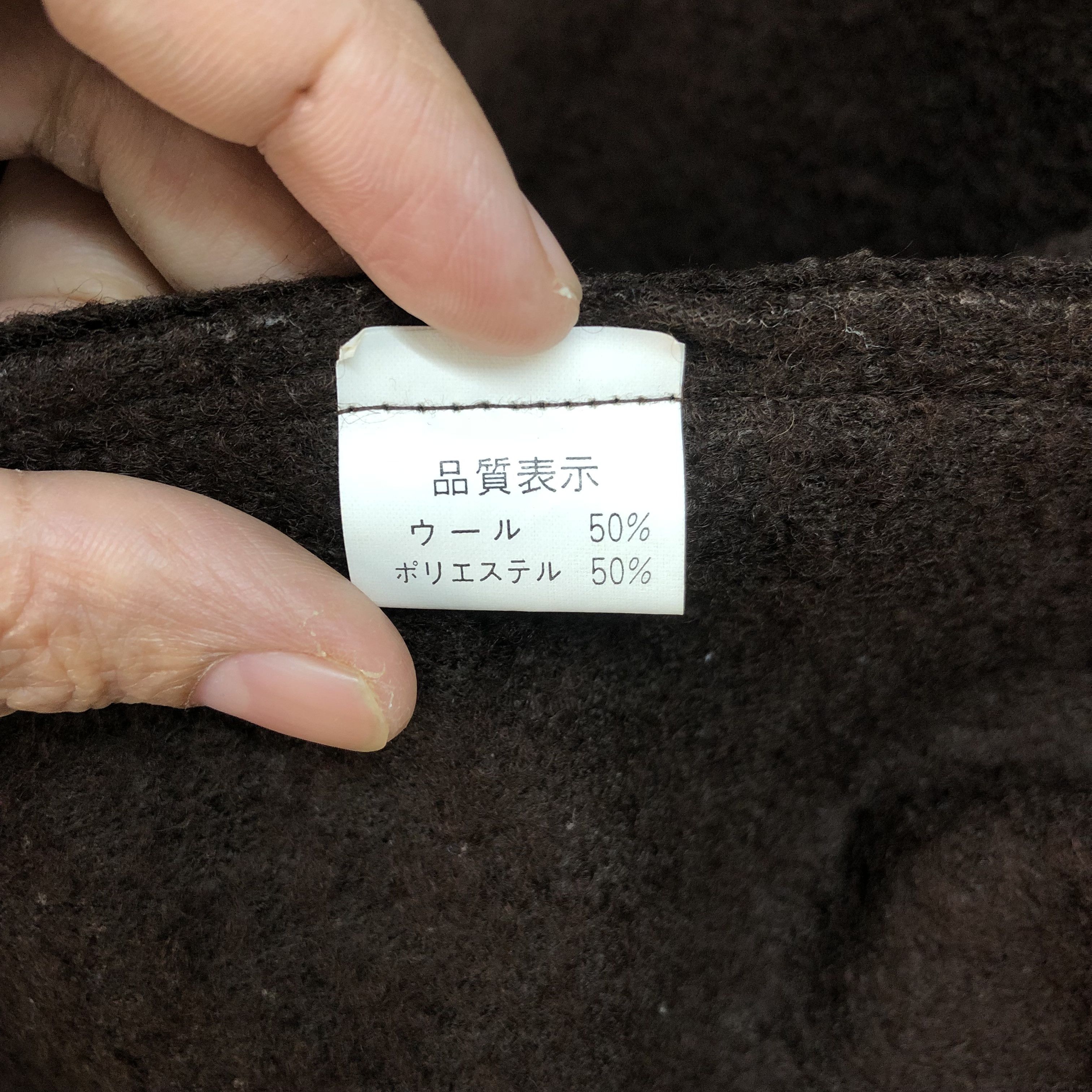 Japanese Brand BIBA RENAISSANCE VERY NICE DESIGN WOOL COAT #6453-67 Size S / US 4 / IT 40 - 9 Thumbnail