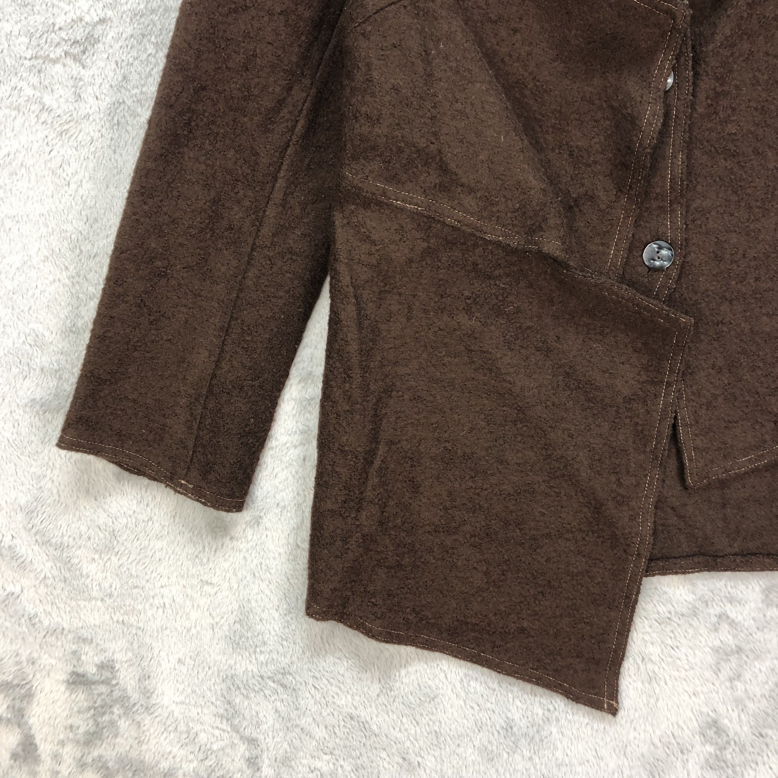 Japanese Brand BIBA RENAISSANCE VERY NICE DESIGN WOOL COAT #6453-67 Size S / US 4 / IT 40 - 5 Thumbnail