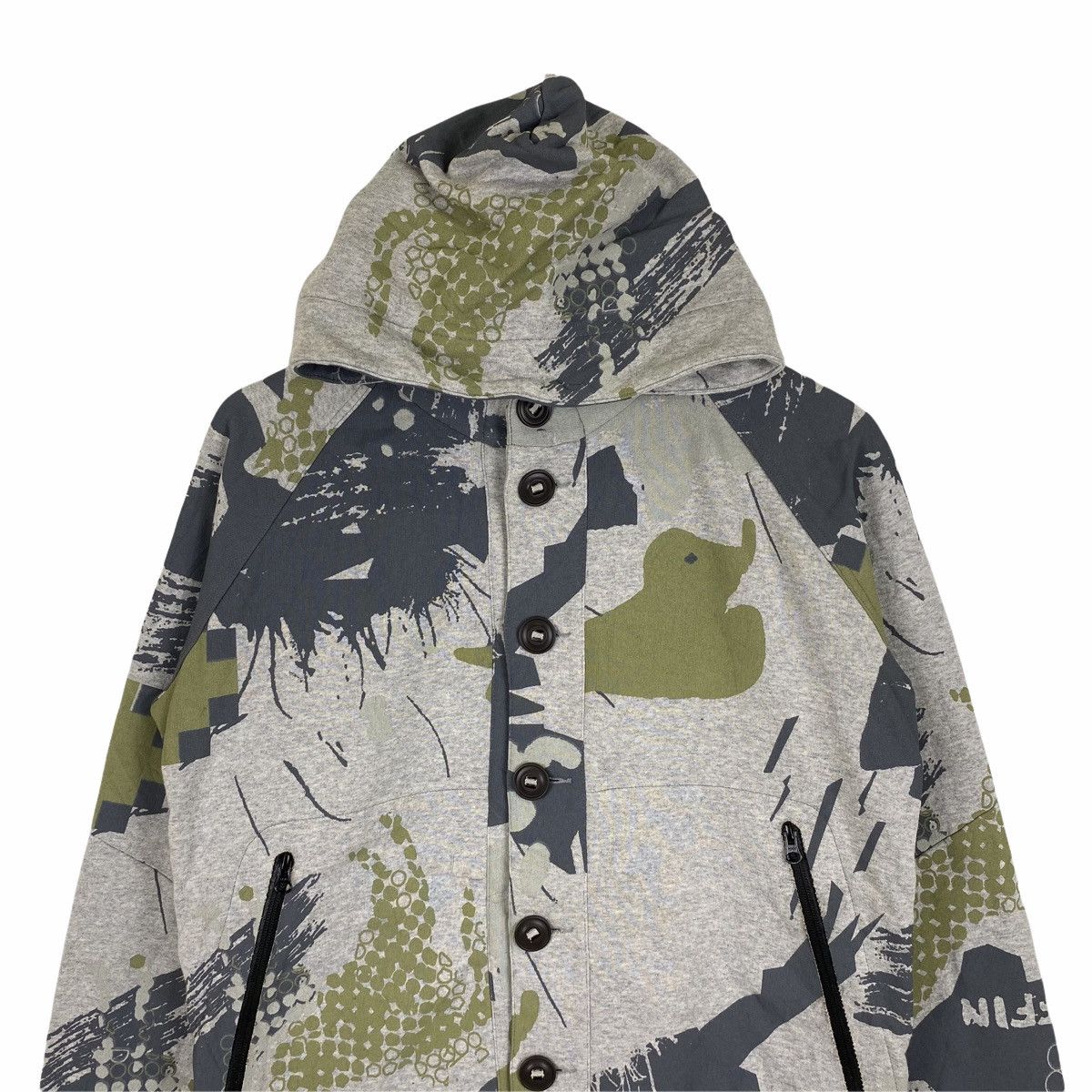 Griffin GRIFFIN Camo Bladecut Italian Hoodie Sweater Jacket Size US S / EU 44-46 / 1 - 5 Thumbnail