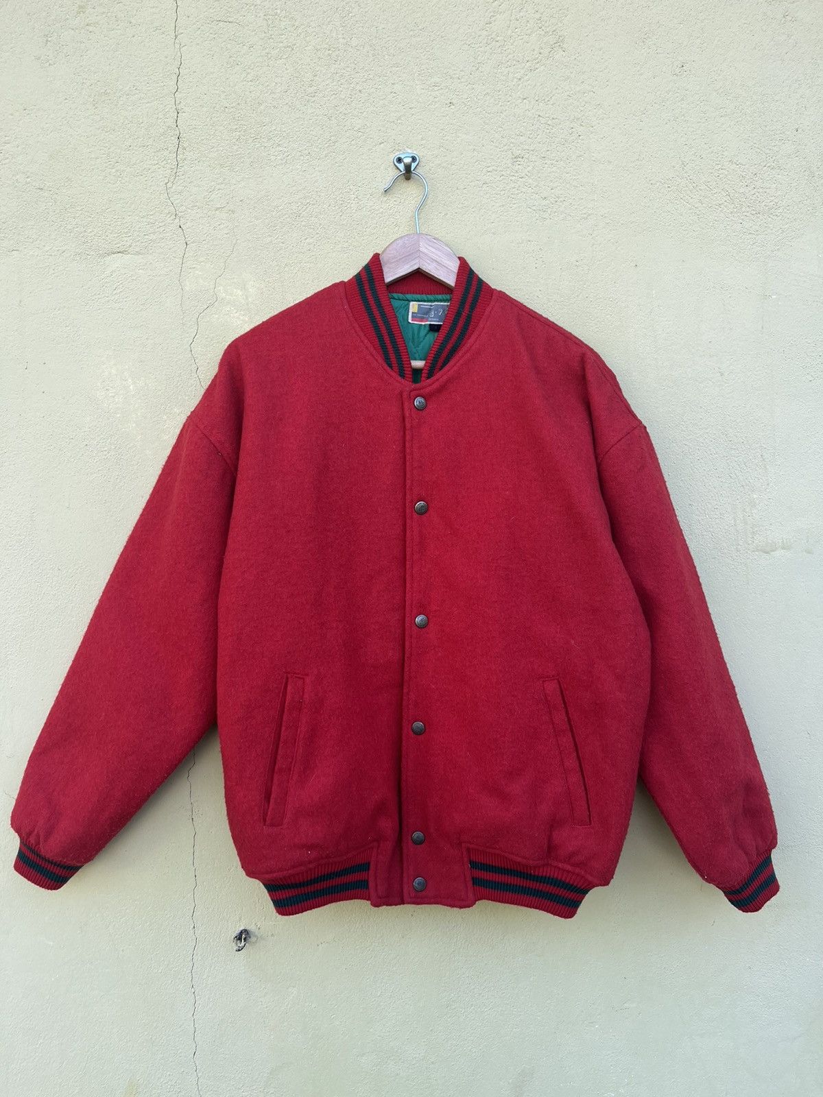 Japanese Brand × Vintage Vintage game time varsity jacket Size US XL / EU 56 / 4 - 2 Thumbnail