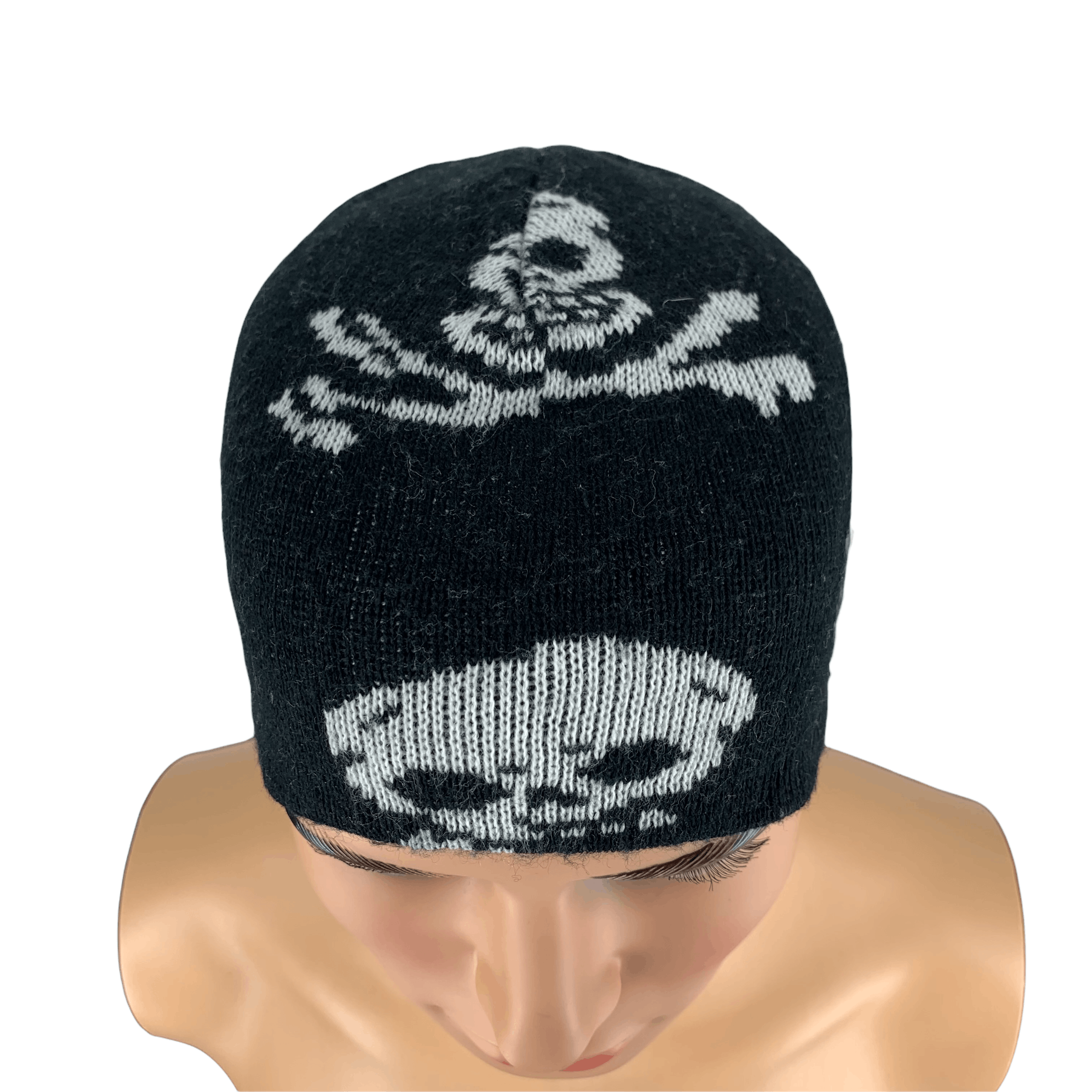 Other Crossbones Skulls Beanie / Snow Hat #86-D Size ONE SIZE - 4 Thumbnail