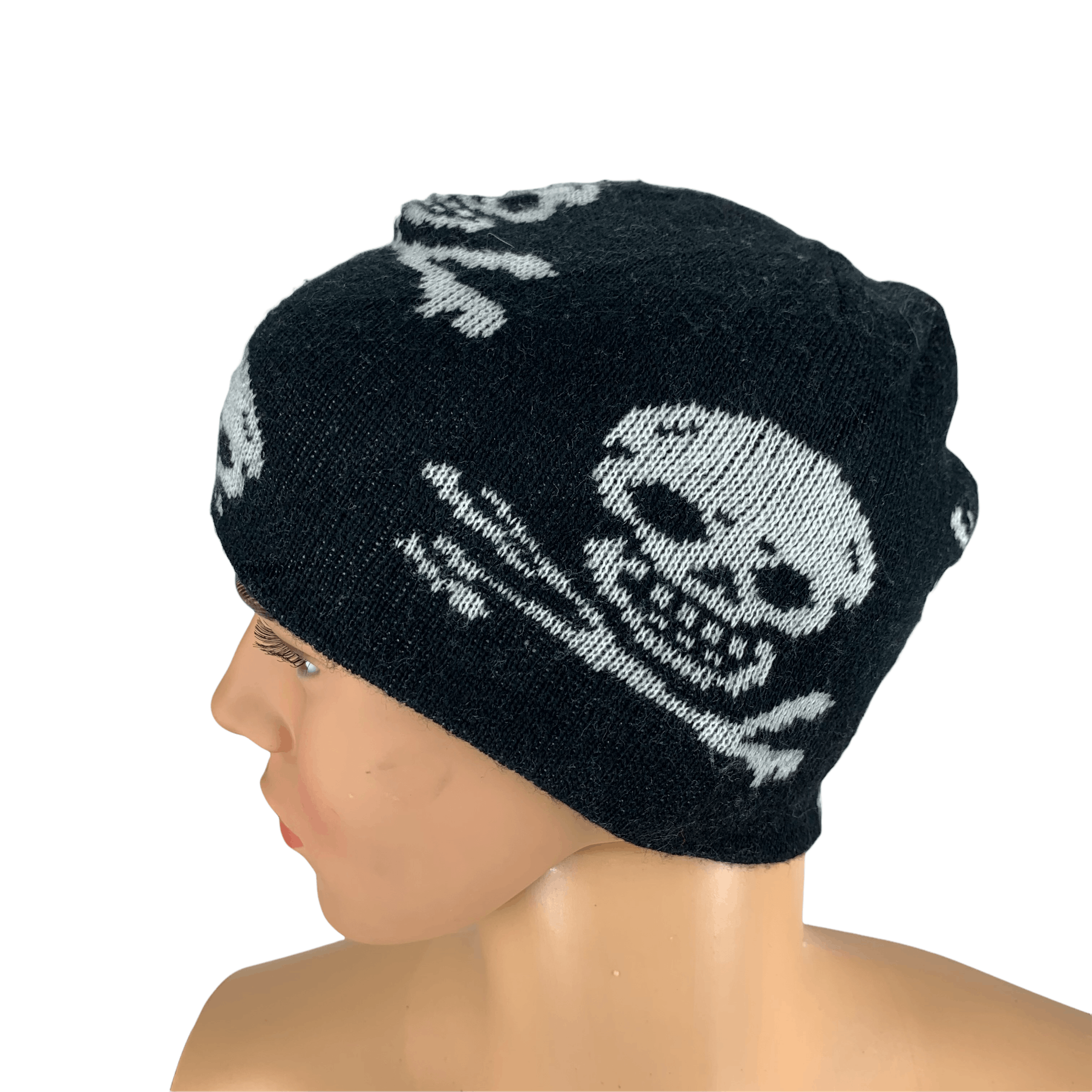Other Crossbones Skulls Beanie / Snow Hat #86-D Size ONE SIZE - 1 Thumbnail