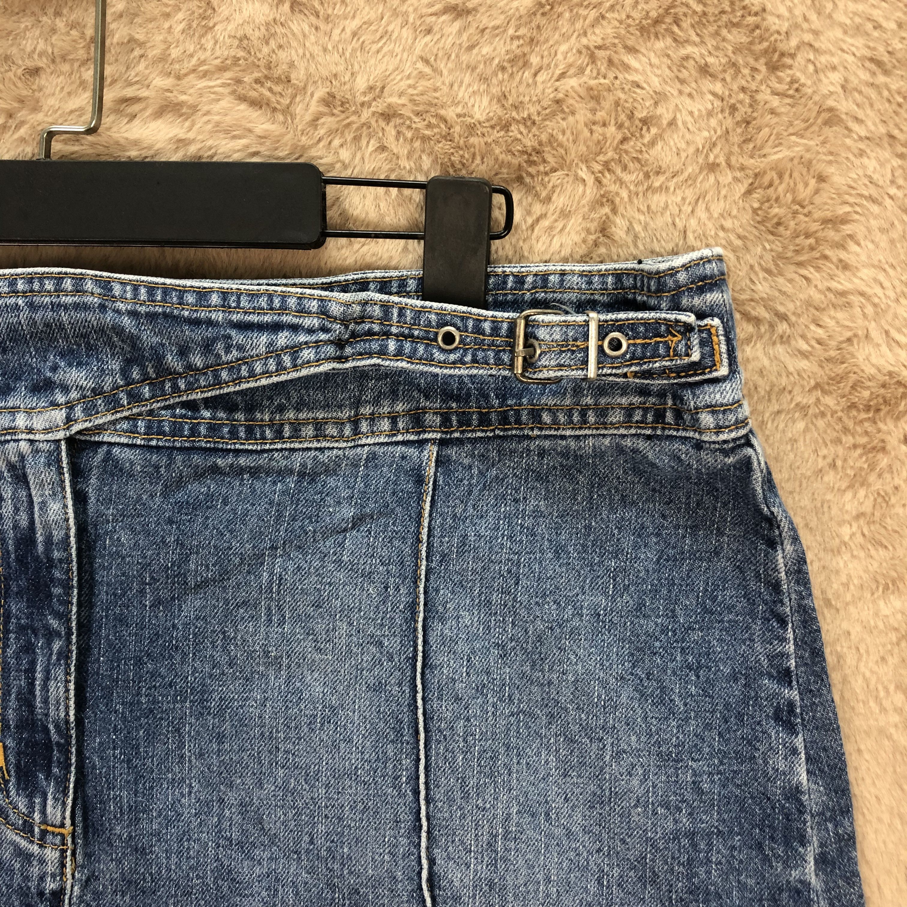 Ralph Lauren RALPH LAUREN DOUBLE BUCKLE MINI SKIRTS #5645-201 Size 36" / US 14 / IT 50 - 4 Thumbnail