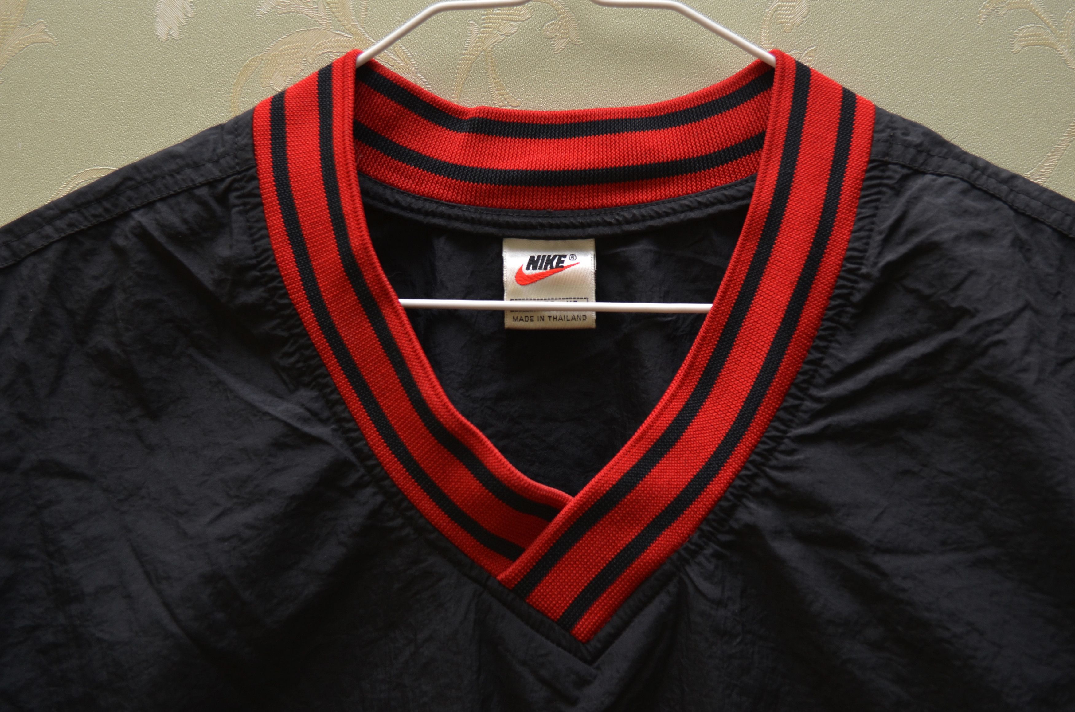 Nike × Vintage Nike Vintage Pullover Jacket Embroided Logo 90s y2k Size US XL / EU 56 / 4 - 4 Thumbnail