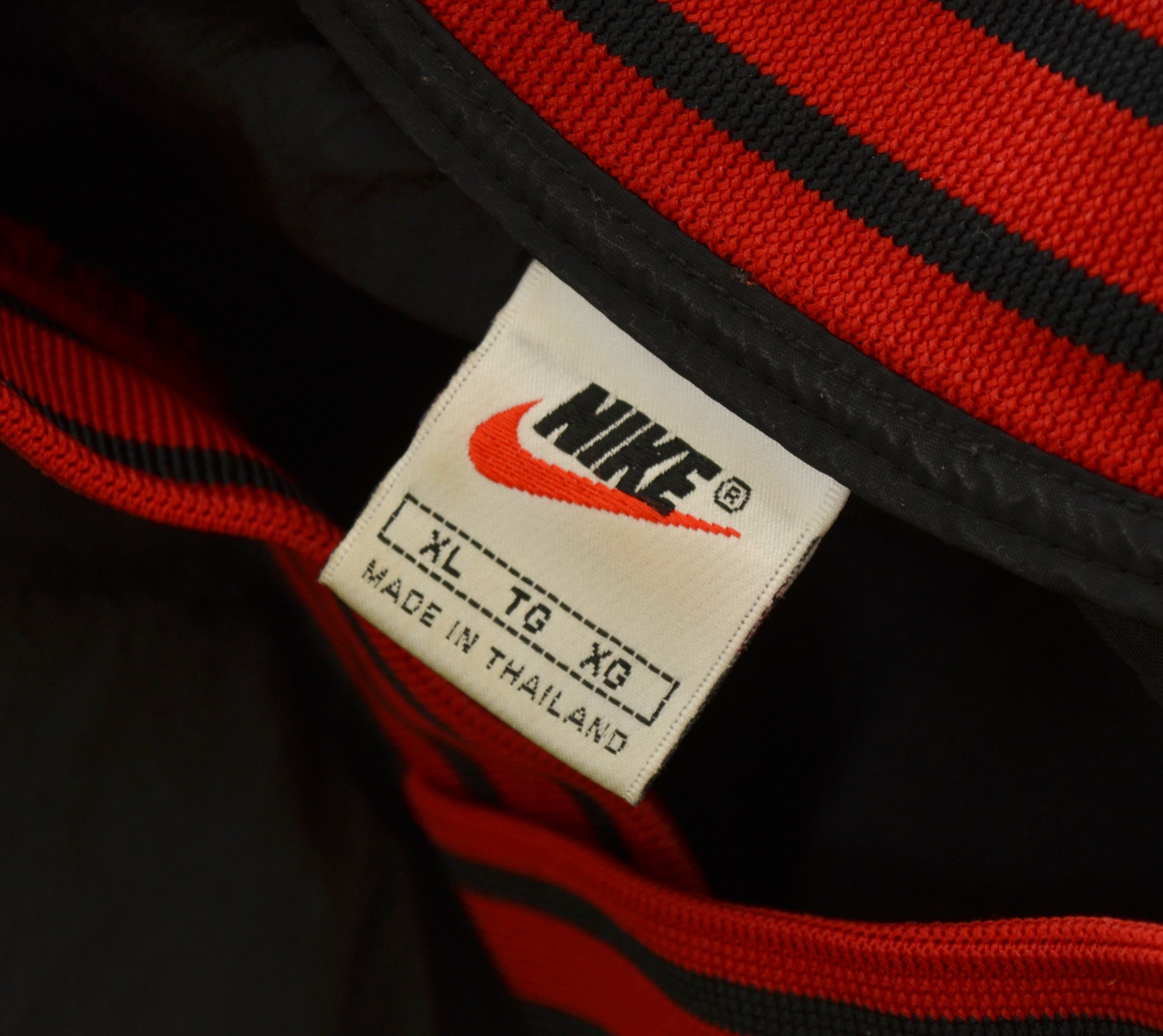 Nike × Vintage Nike Vintage Pullover Jacket Embroided Logo 90s y2k Size US XL / EU 56 / 4 - 10 Thumbnail