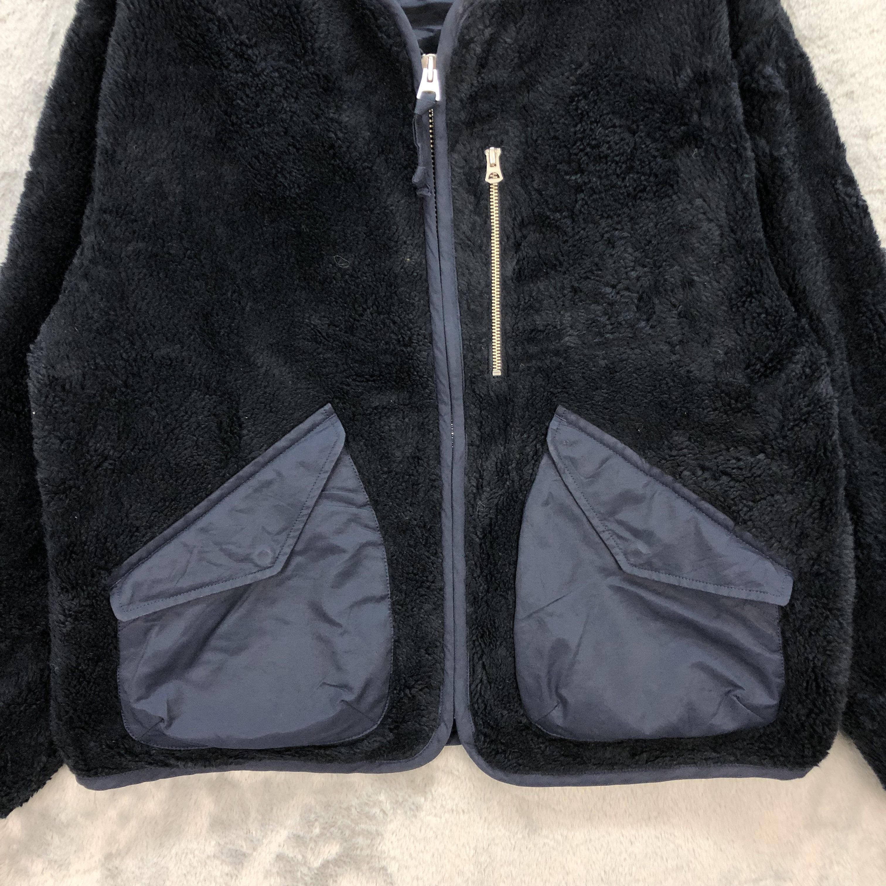 BEAUTY&YOUTH BEAUTY & YOUTH UNITED ARROWS FLEECE JACKET #5883-212 Size US XL / EU 56 / 4 - 3 Thumbnail