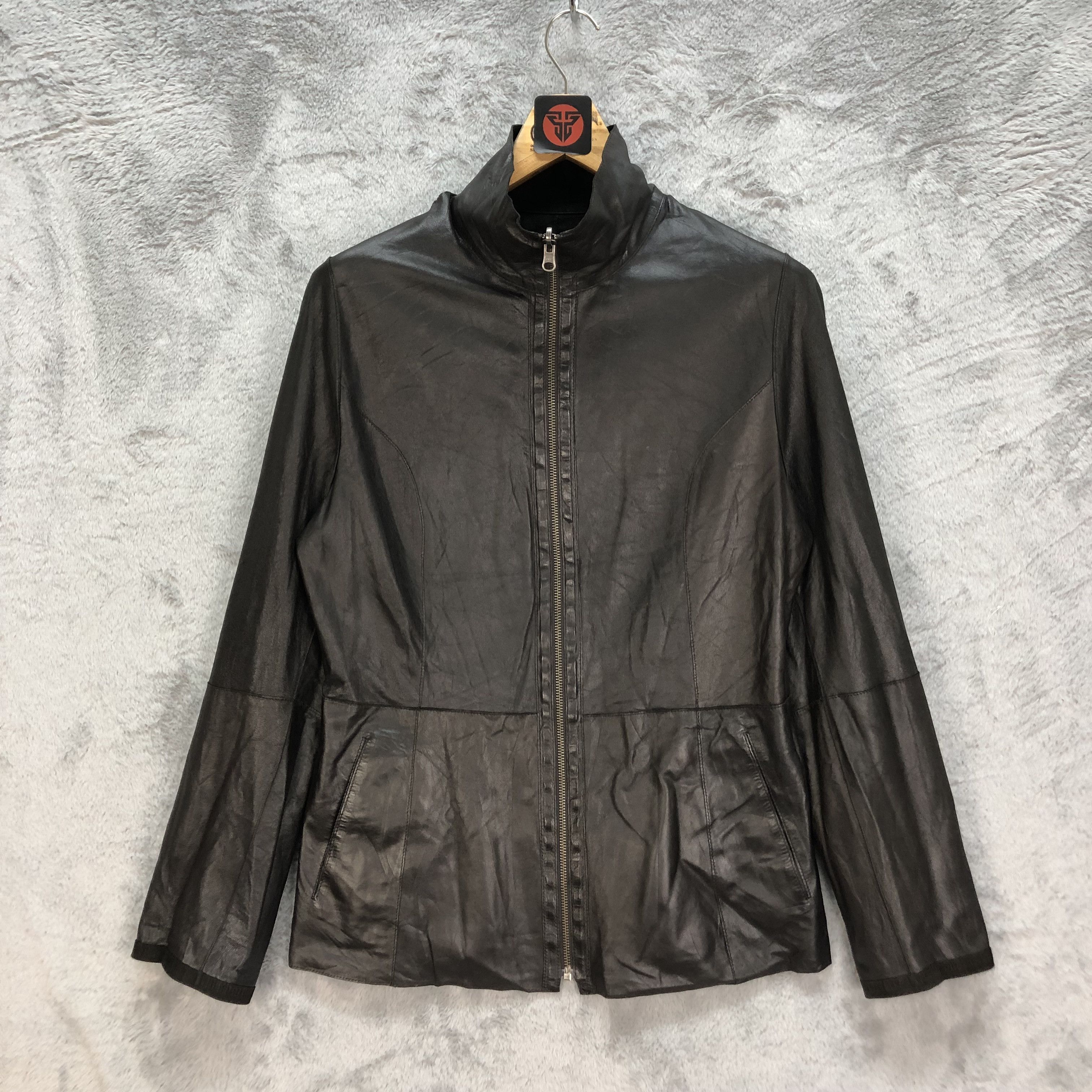 Genuine Leather REVERSIBLE SUEDE & LEATHER JACKET #6426-66 Size L / US 10 / IT 46 - 1 Thumbnail