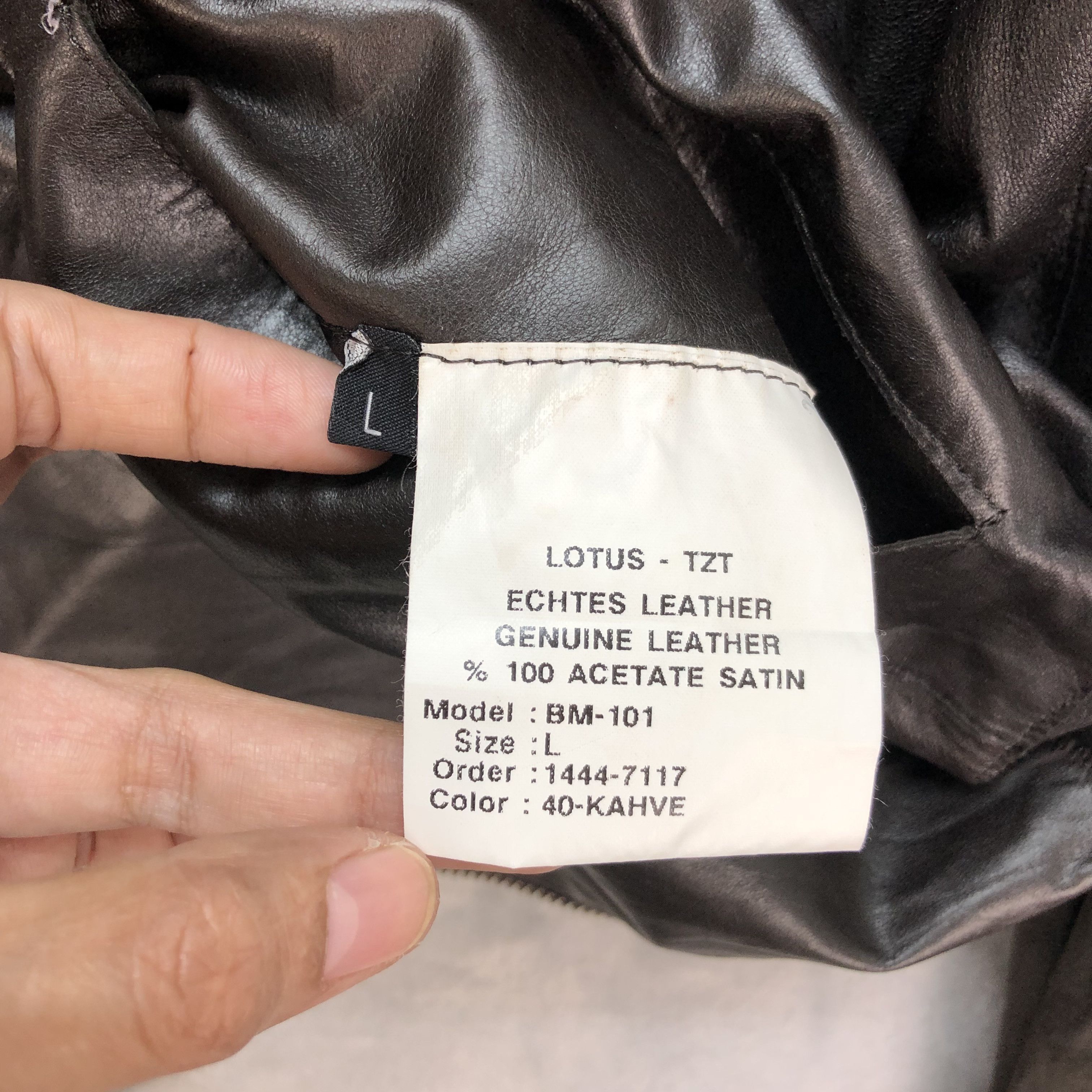 Genuine Leather REVERSIBLE SUEDE & LEATHER JACKET #6426-66 Size L / US 10 / IT 46 - 10 Thumbnail