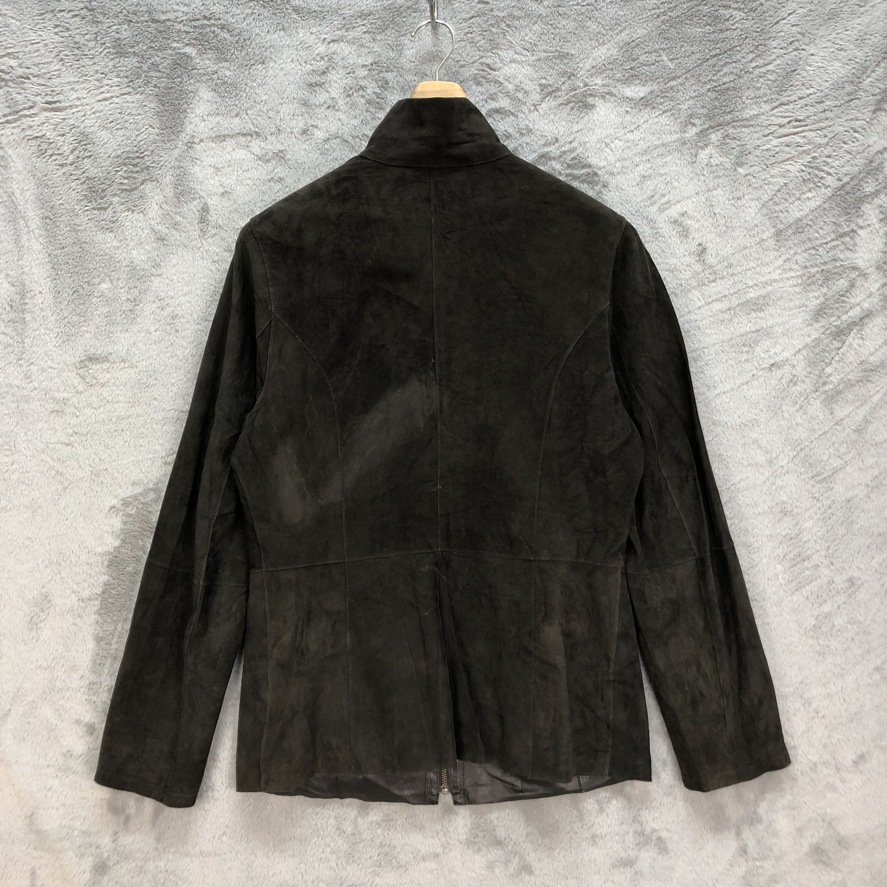 Genuine Leather REVERSIBLE SUEDE & LEATHER JACKET #6426-66 Size L / US 10 / IT 46 - 12 Thumbnail