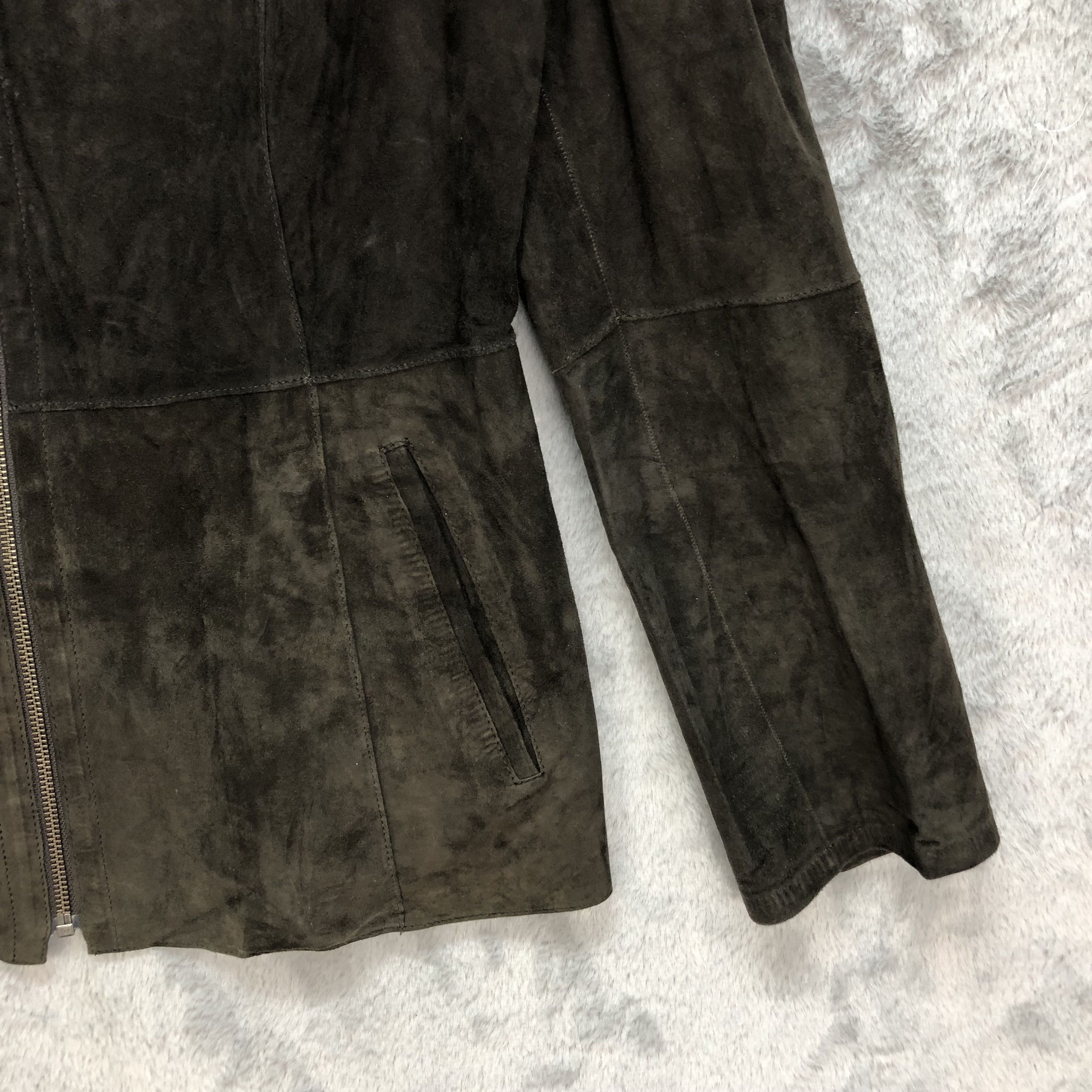 Genuine Leather REVERSIBLE SUEDE & LEATHER JACKET #6426-66 Size L / US 10 / IT 46 - 8 Thumbnail