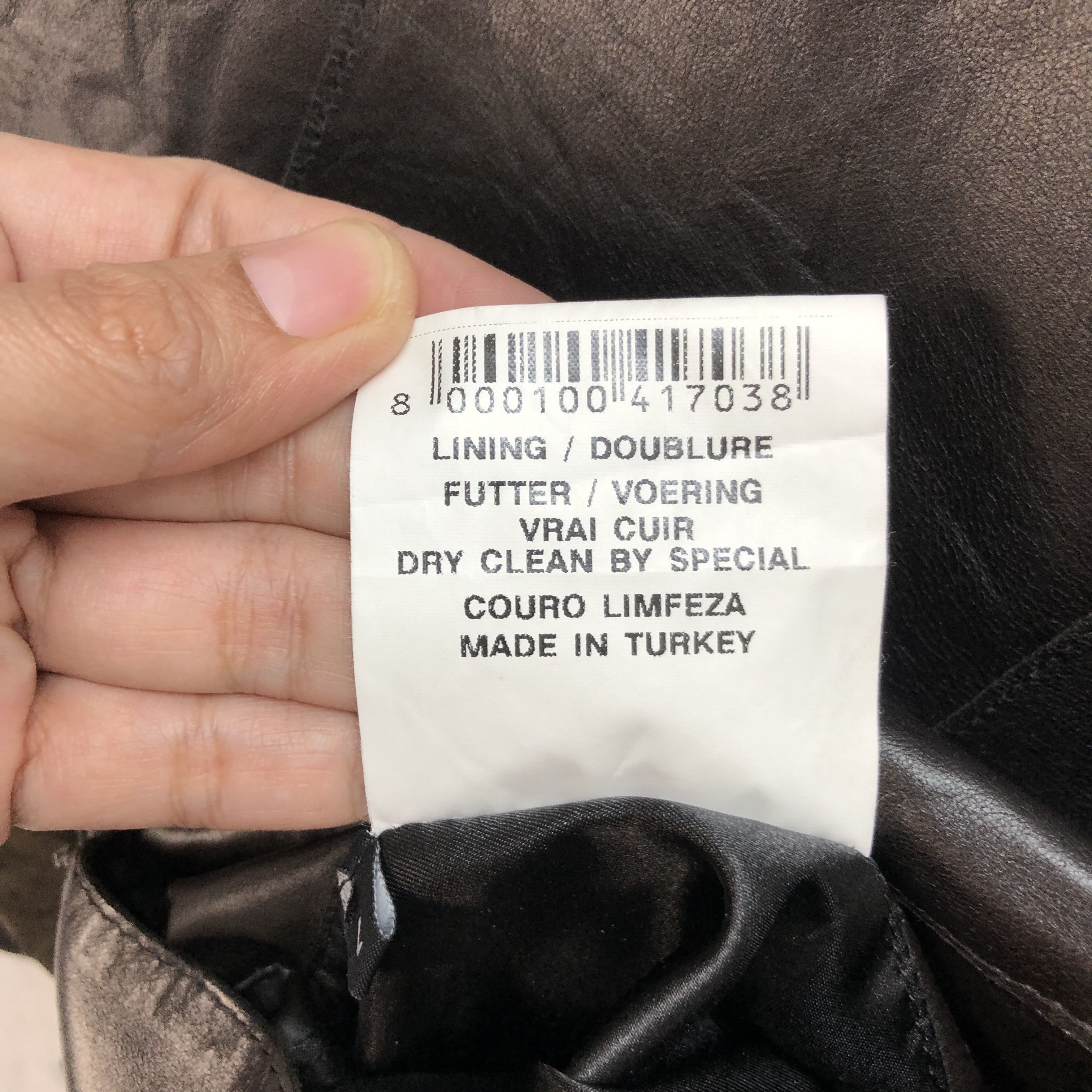 Genuine Leather REVERSIBLE SUEDE & LEATHER JACKET #6426-66 Size L / US 10 / IT 46 - 11 Thumbnail