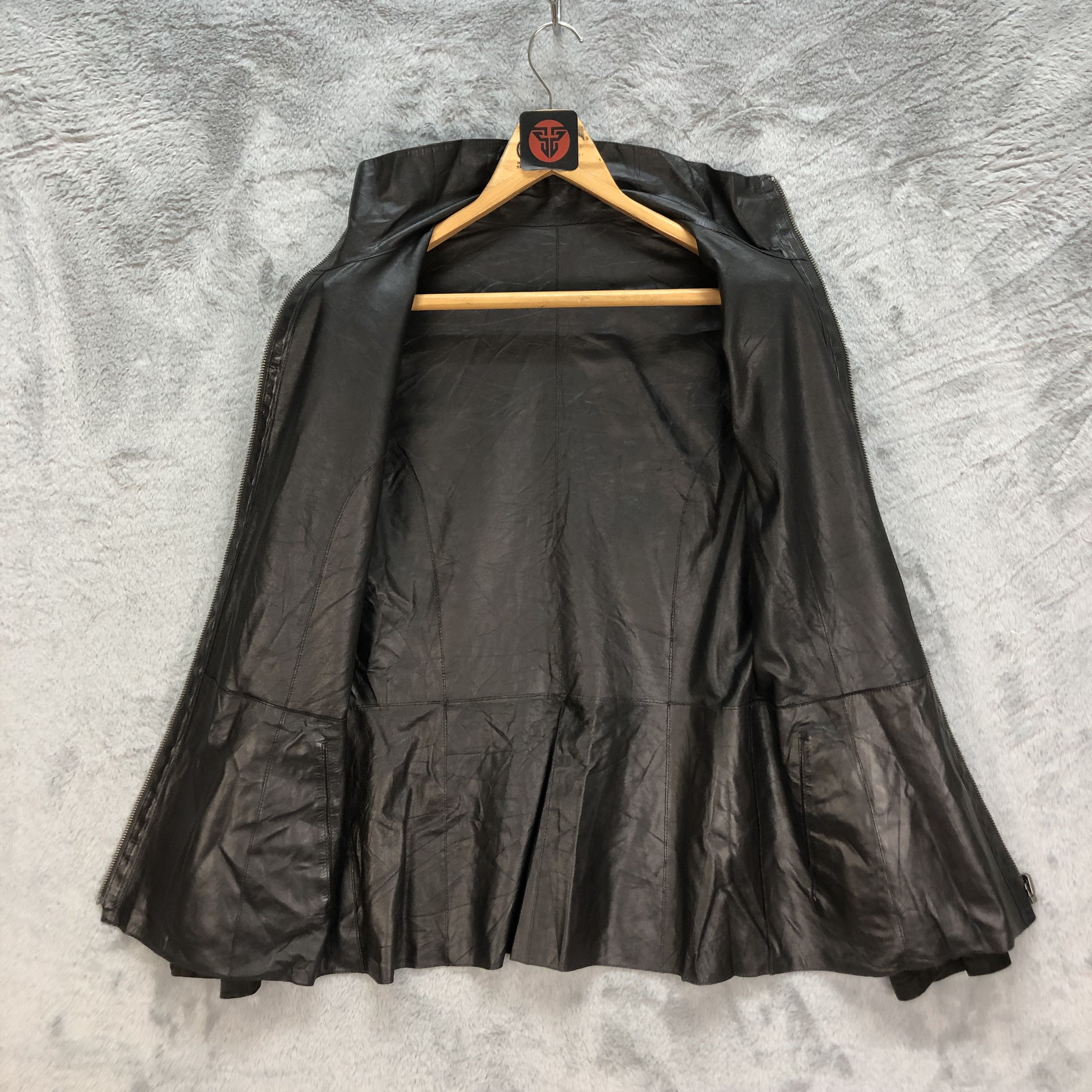 Genuine Leather REVERSIBLE SUEDE & LEATHER JACKET #6426-66 Size L / US 10 / IT 46 - 9 Thumbnail