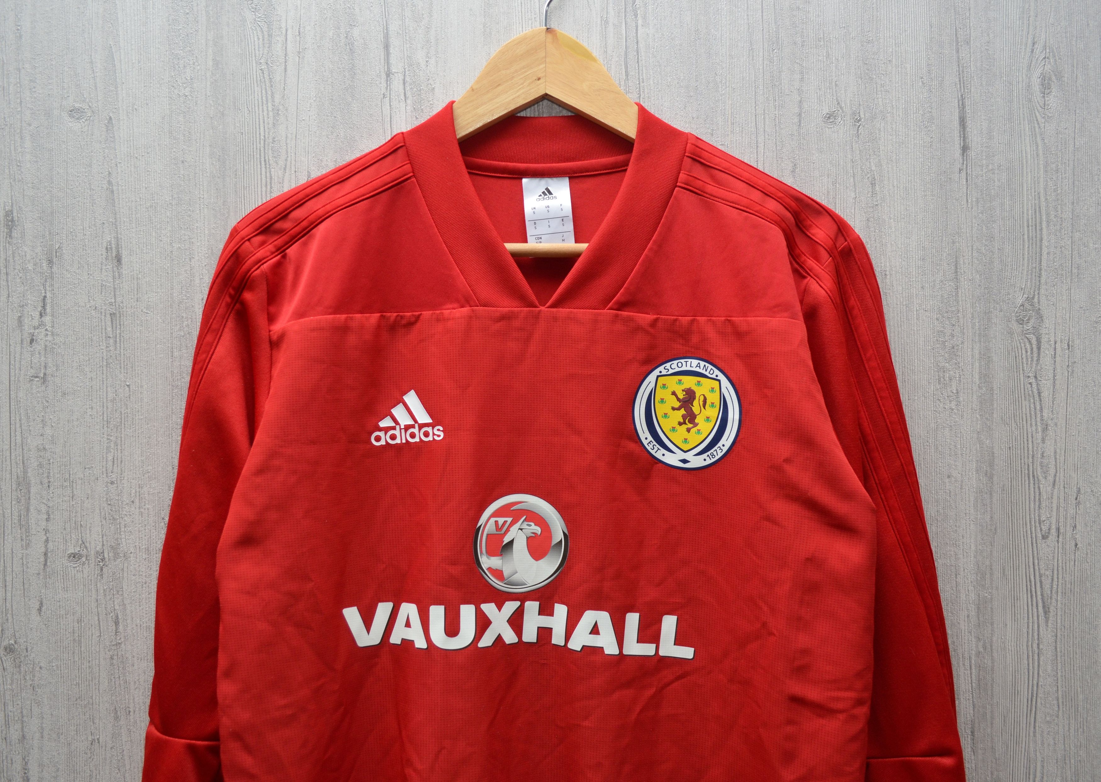 Adidas Scotland National Football Team Soccer Jersey Adidas 2017 Size US S / EU 44-46 / 1 - 2 Thumbnail