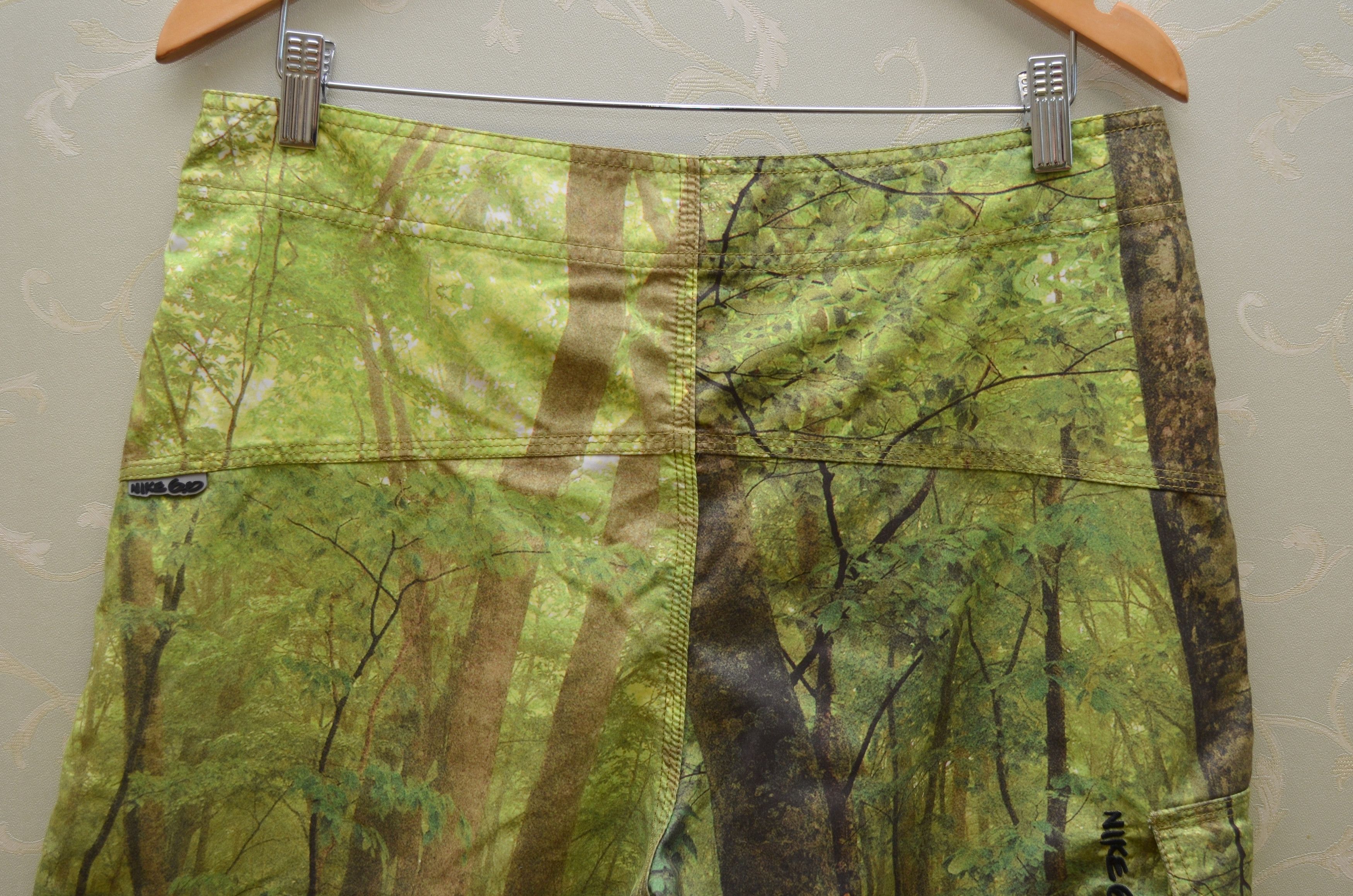 Nike Nike 6.0 Green Trees Forest Print Shorts Size 32 Size US 32 / EU 48 - 10 Thumbnail