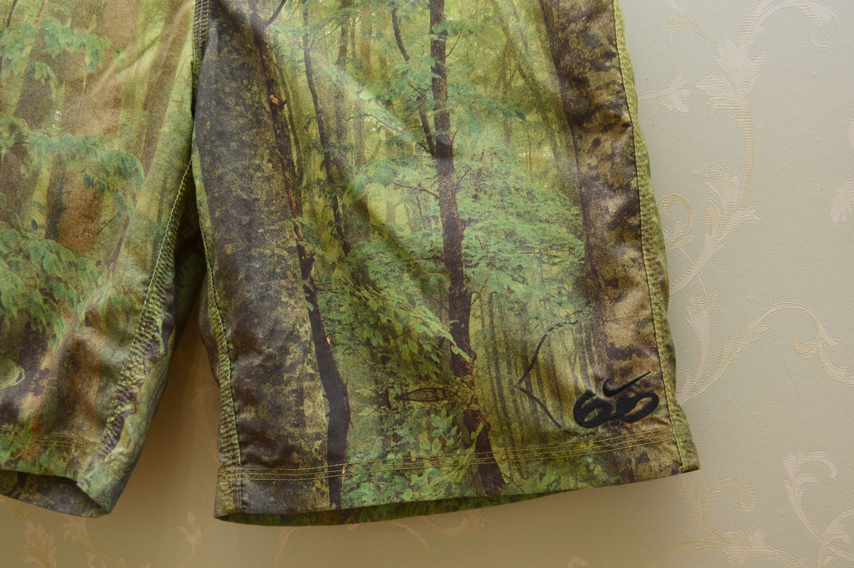 Nike Nike 6.0 Green Trees Forest Print Shorts Size 32 Size US 32 / EU 48 - 3 Thumbnail