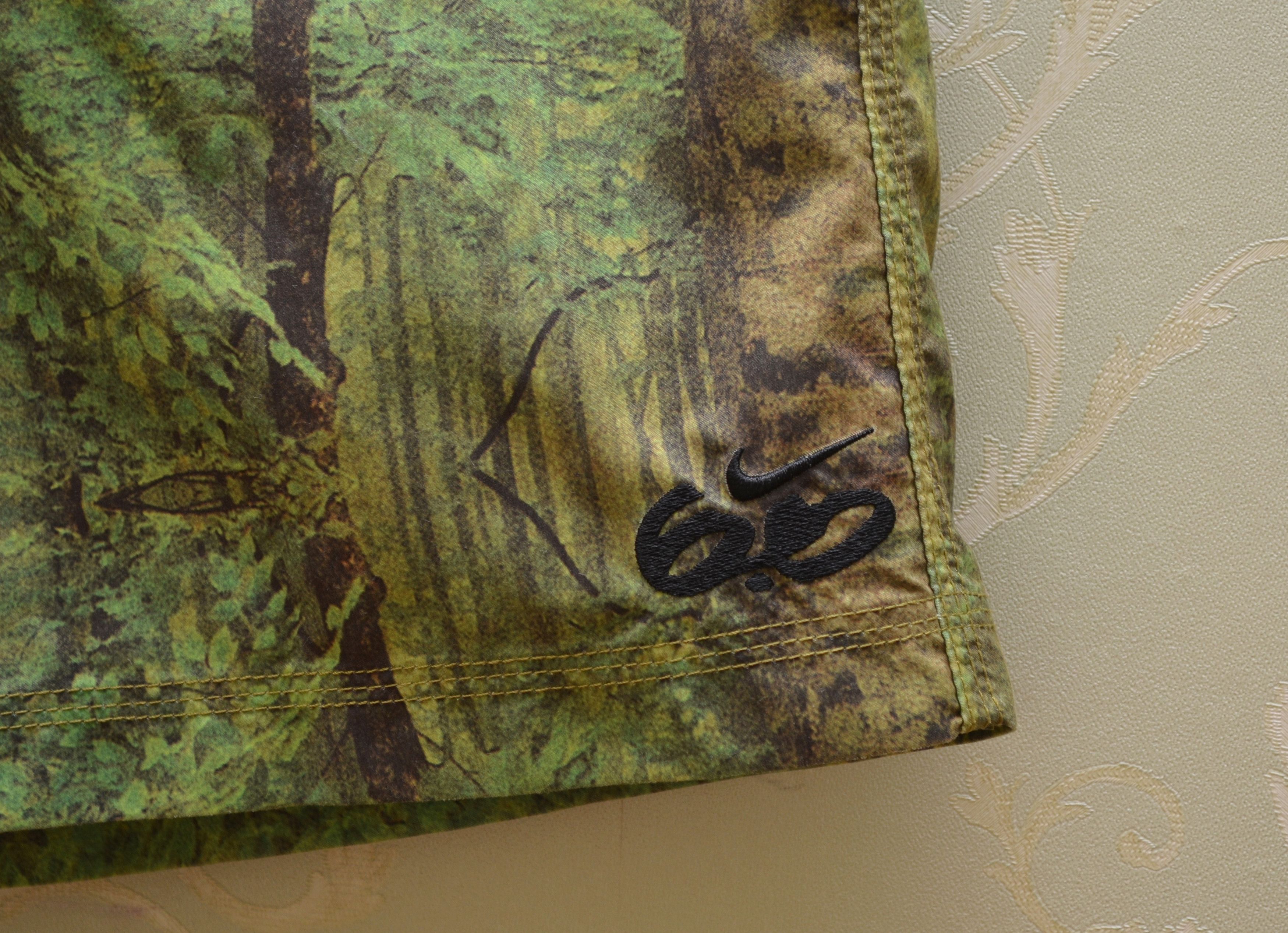 Nike Nike 6.0 Green Trees Forest Print Shorts Size 32 Size US 32 / EU 48 - 4 Thumbnail