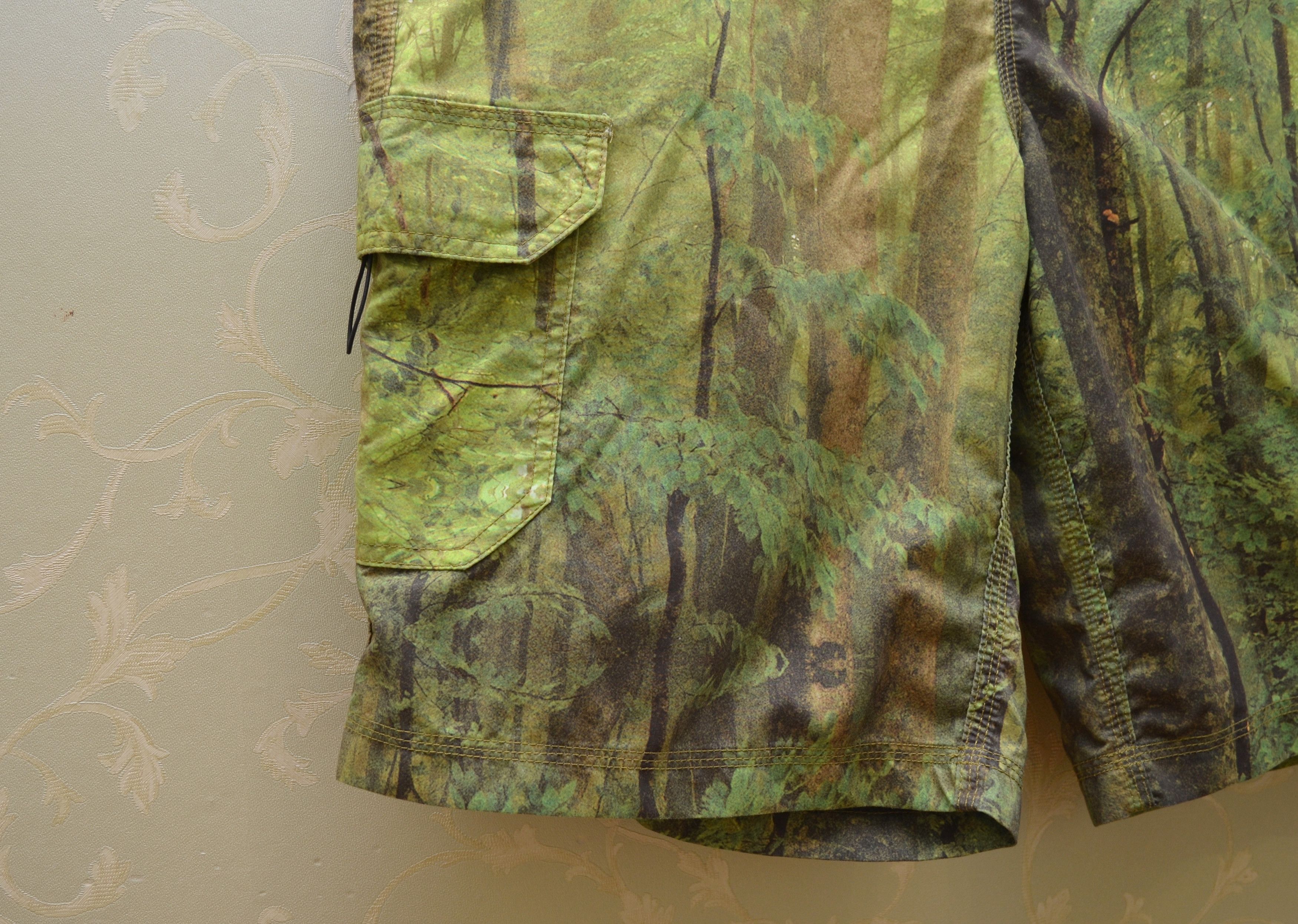 Nike Nike 6.0 Green Trees Forest Print Shorts Size 32 Size US 32 / EU 48 - 5 Thumbnail