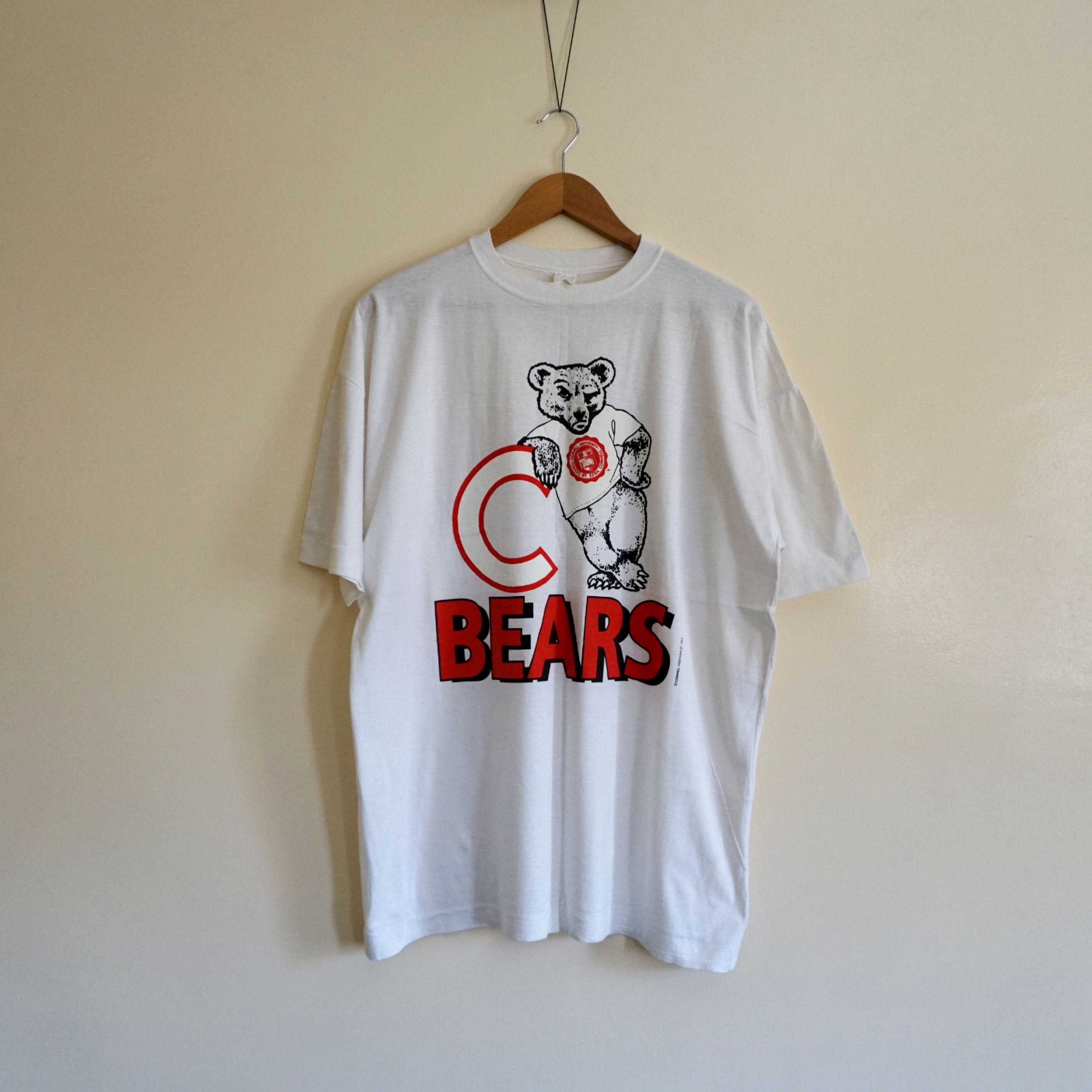 Designer × NFL × Vintage vintage chicago bears 1992s O'connelldesigns single stitch Size US XL / EU 56 / 4 - 1 Thumbnail