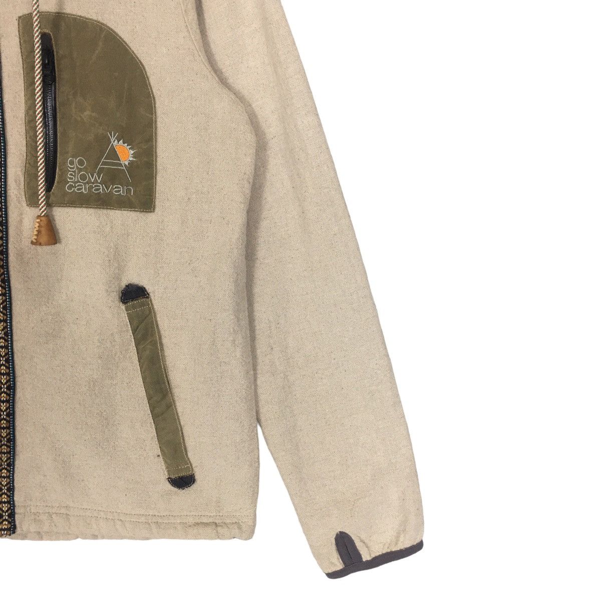 go slow caravan Vintage GoSlowCaravan Streetwear Outdoor Pullover Hodie Size M / US 6-8 / IT 42-44 - 6 Thumbnail