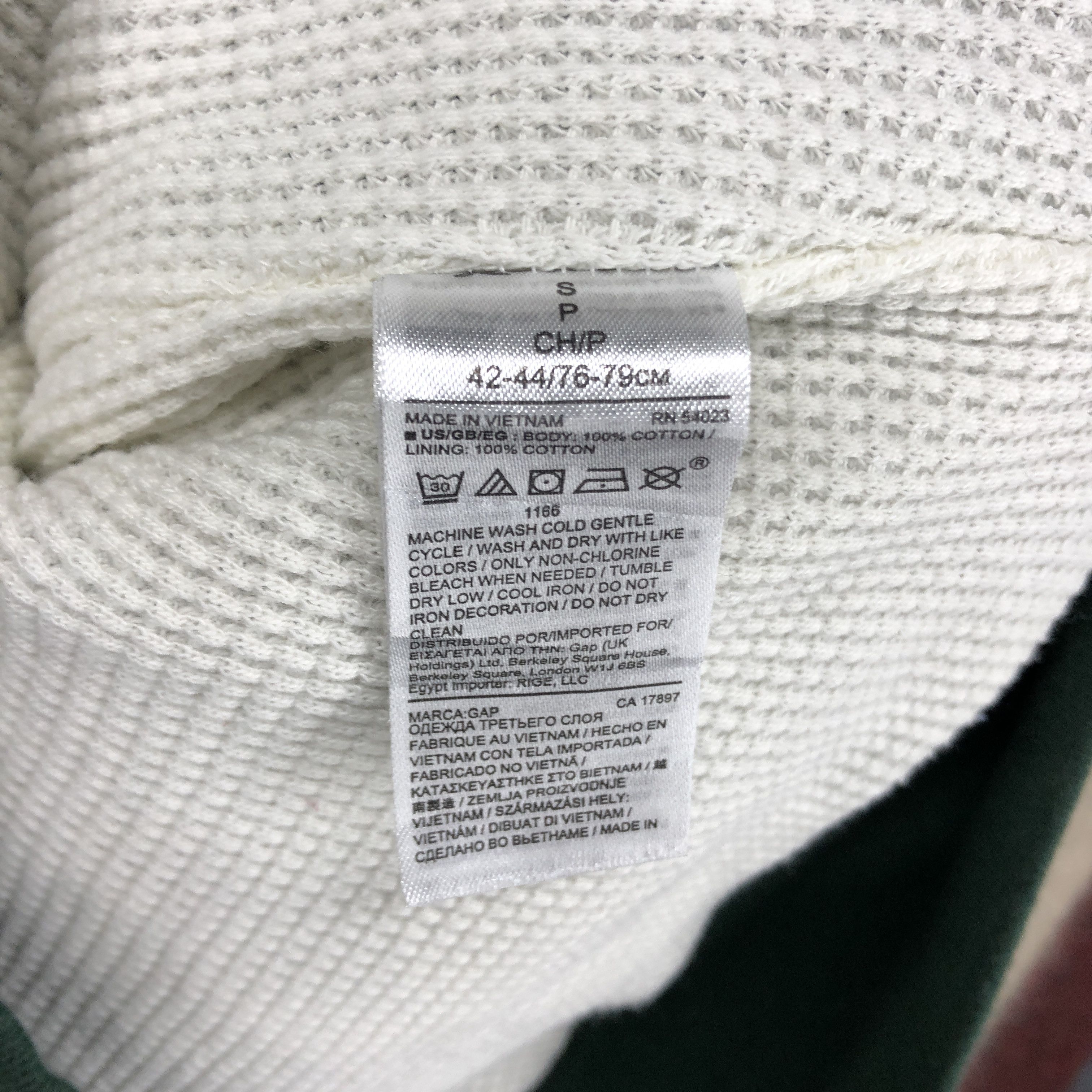 Gap GAP Zipper Hoodie #2684-85 Size US S / EU 44-46 / 1 - 8 Thumbnail