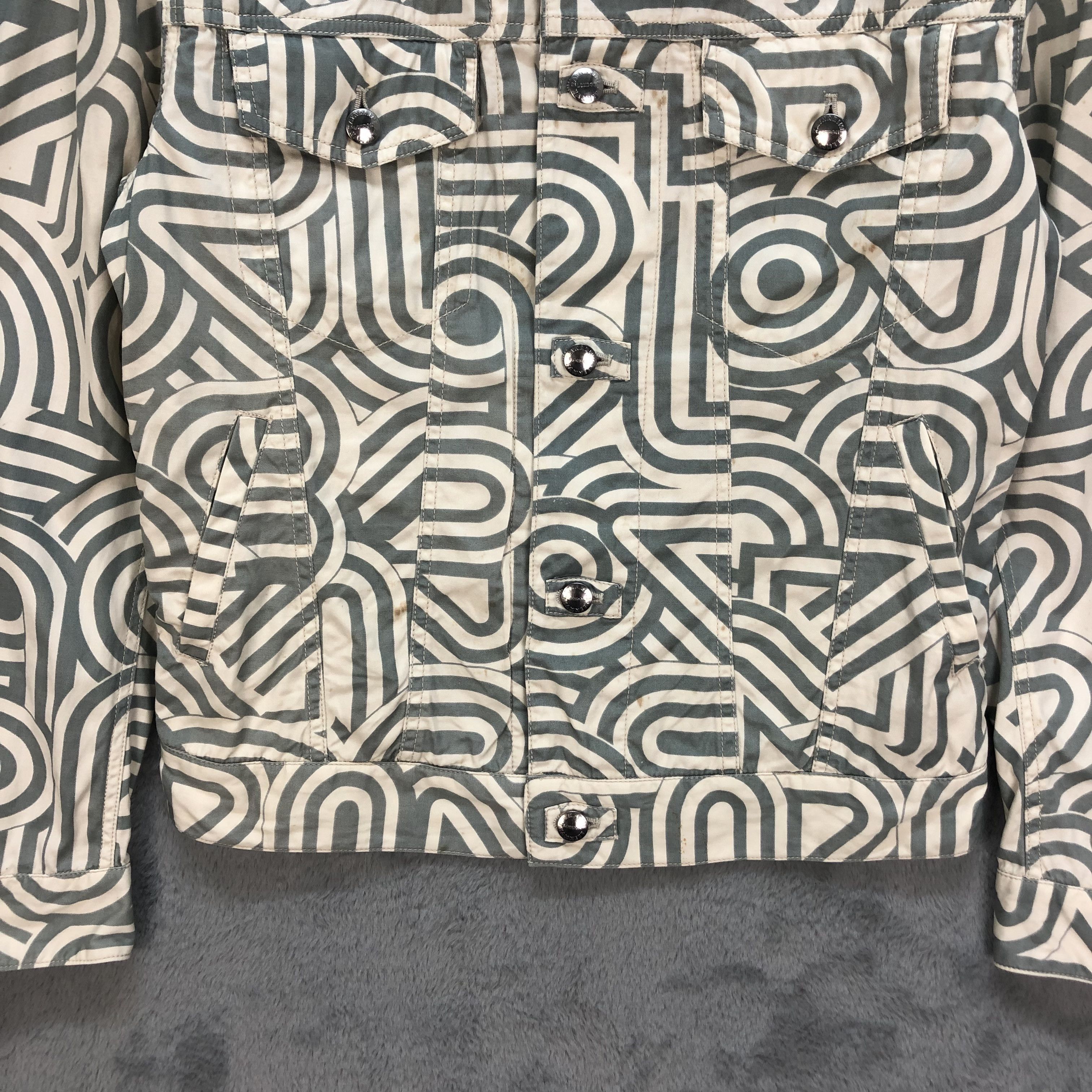 Katharine Hamnett London KH LONDON BLOUSON PRINTED JACKET #6399-64 Size L / US 10 / IT 46 - 5 Thumbnail
