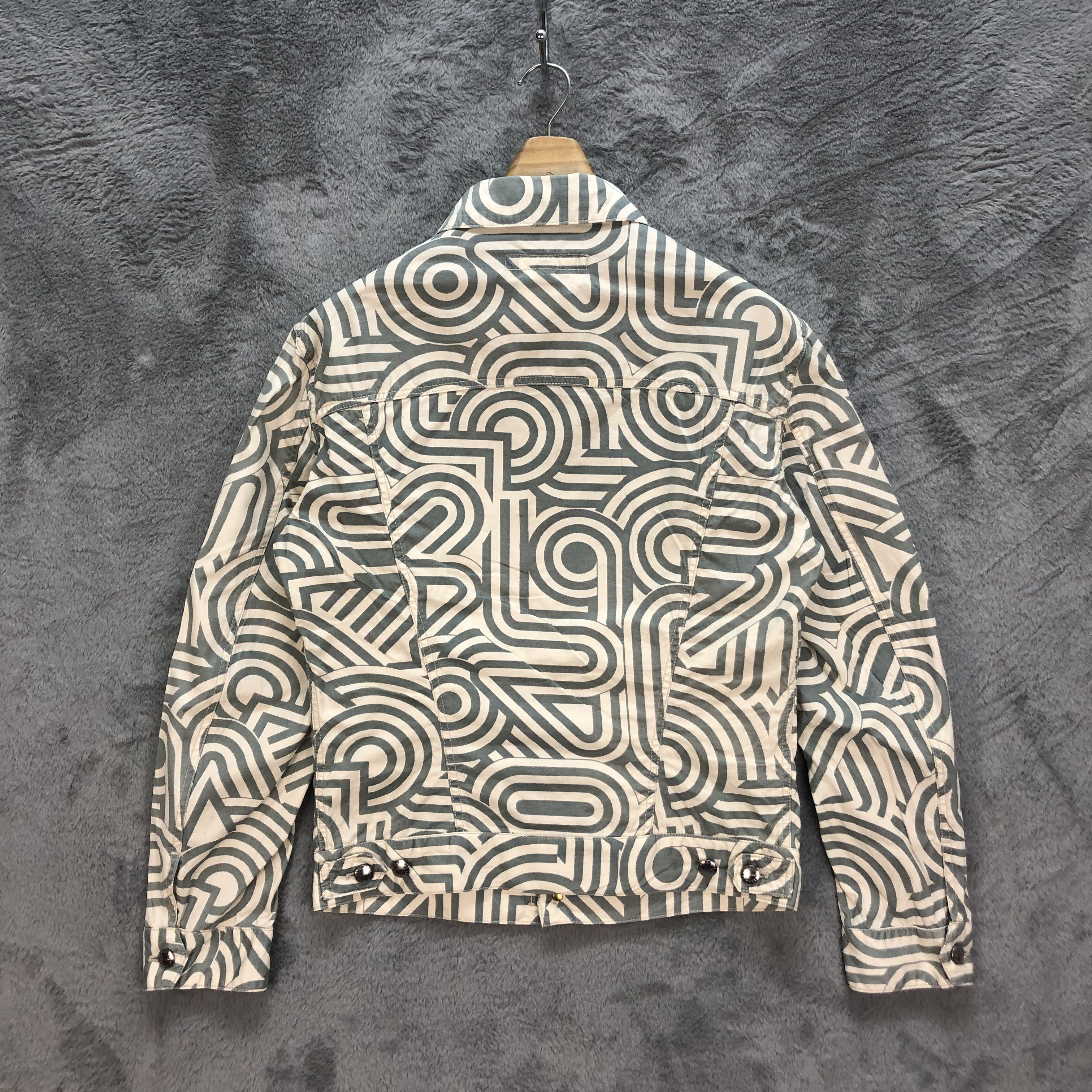 Katharine Hamnett London KH LONDON BLOUSON PRINTED JACKET #6399-64 Size L / US 10 / IT 46 - 14 Thumbnail