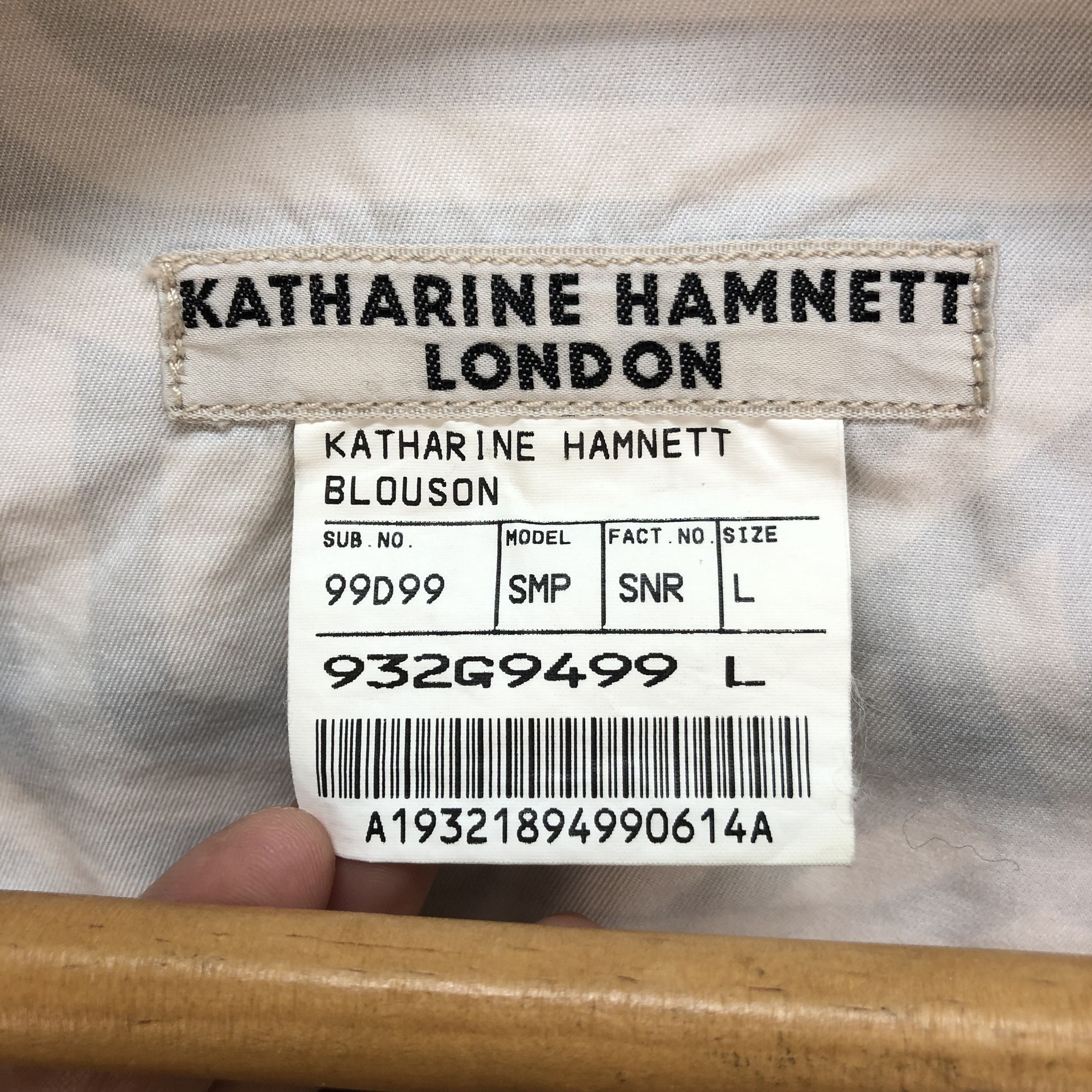 Katharine Hamnett London KH LONDON BLOUSON PRINTED JACKET #6399-64 Size L / US 10 / IT 46 - 12 Thumbnail