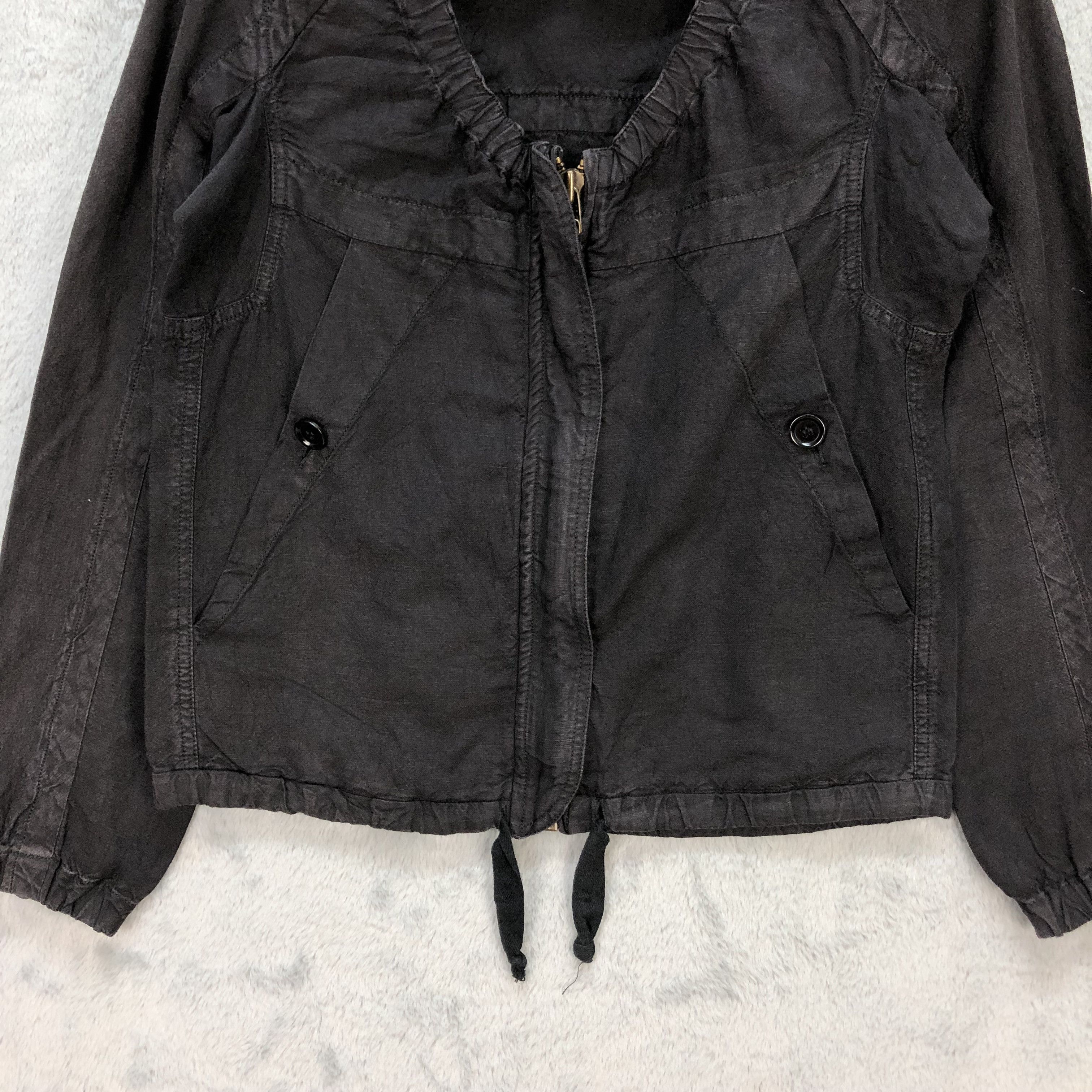 Isabel Marant ISABEL MARANT ETOILE COTTON LINEN JACKET #5566-198 Size S / US 4 / IT 40 - 3 Thumbnail