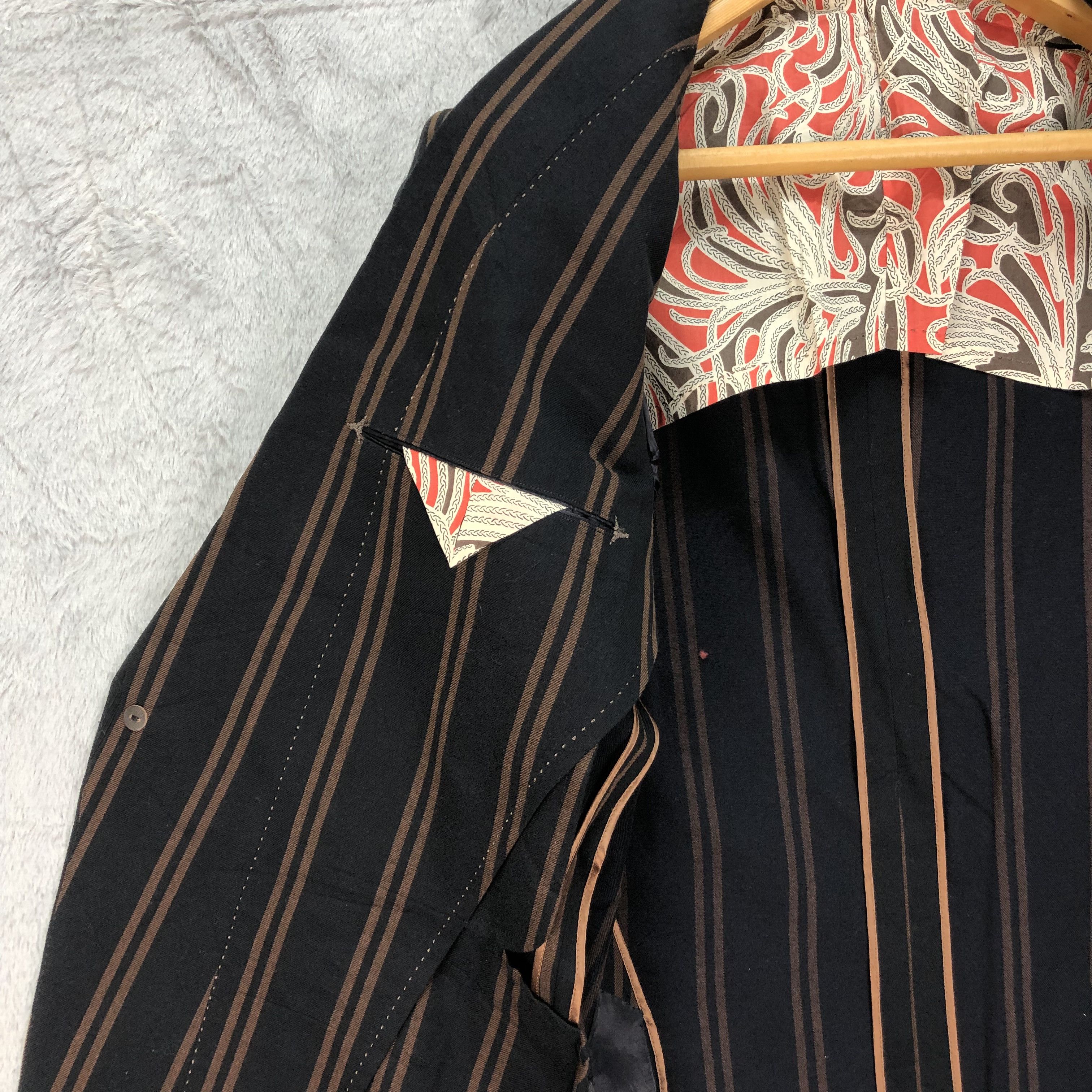 Kent & Curwen Kent & Curwen England Striped Suit Jacket / Blazer #4638-161 Size US L / EU 52-54 / 3 - 7 Thumbnail