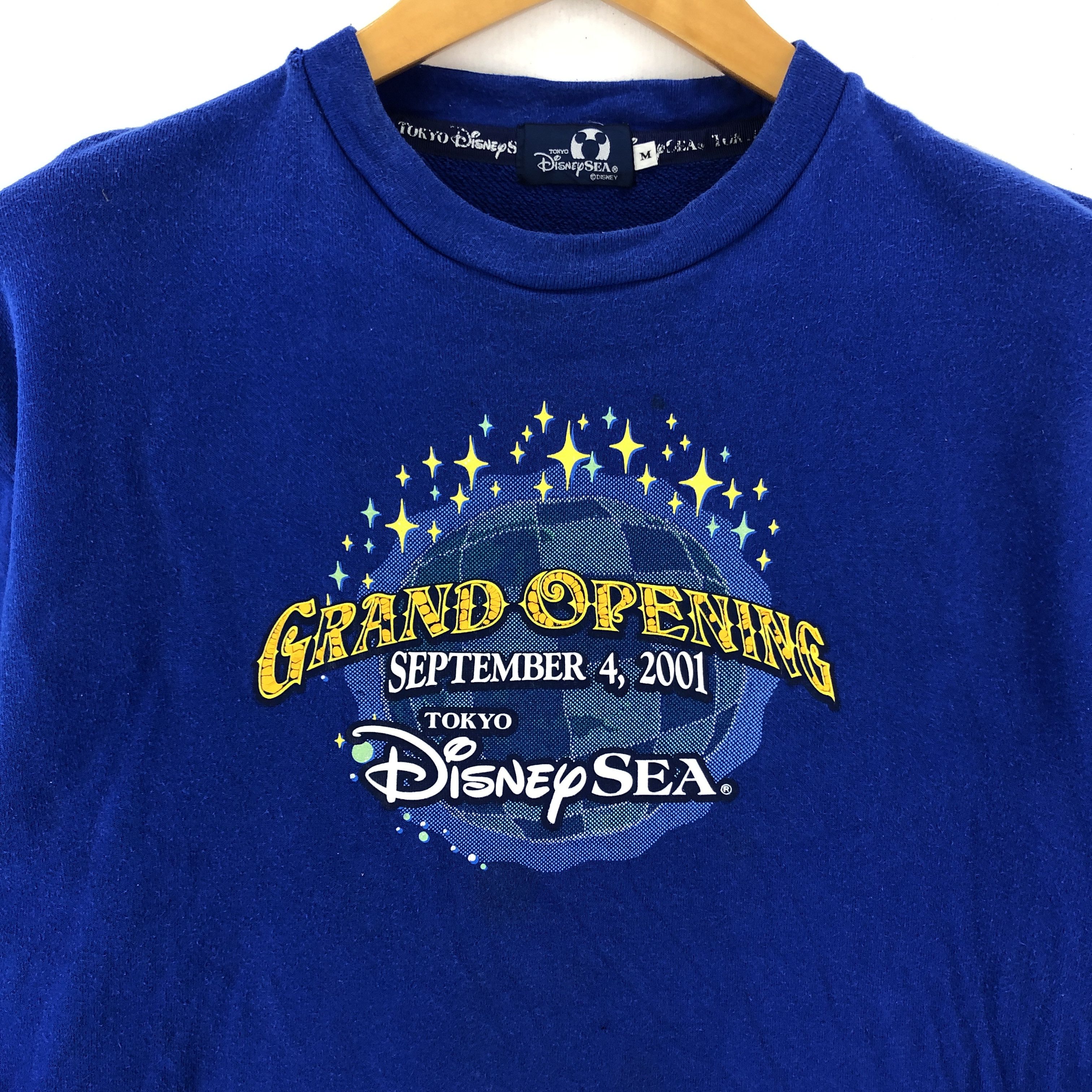 Disney Y2K Vintage DISNEY Grand Opening Women Sweatshirt #1916-64 Size M / US 6-8 / IT 42-44 - 2 Thumbnail