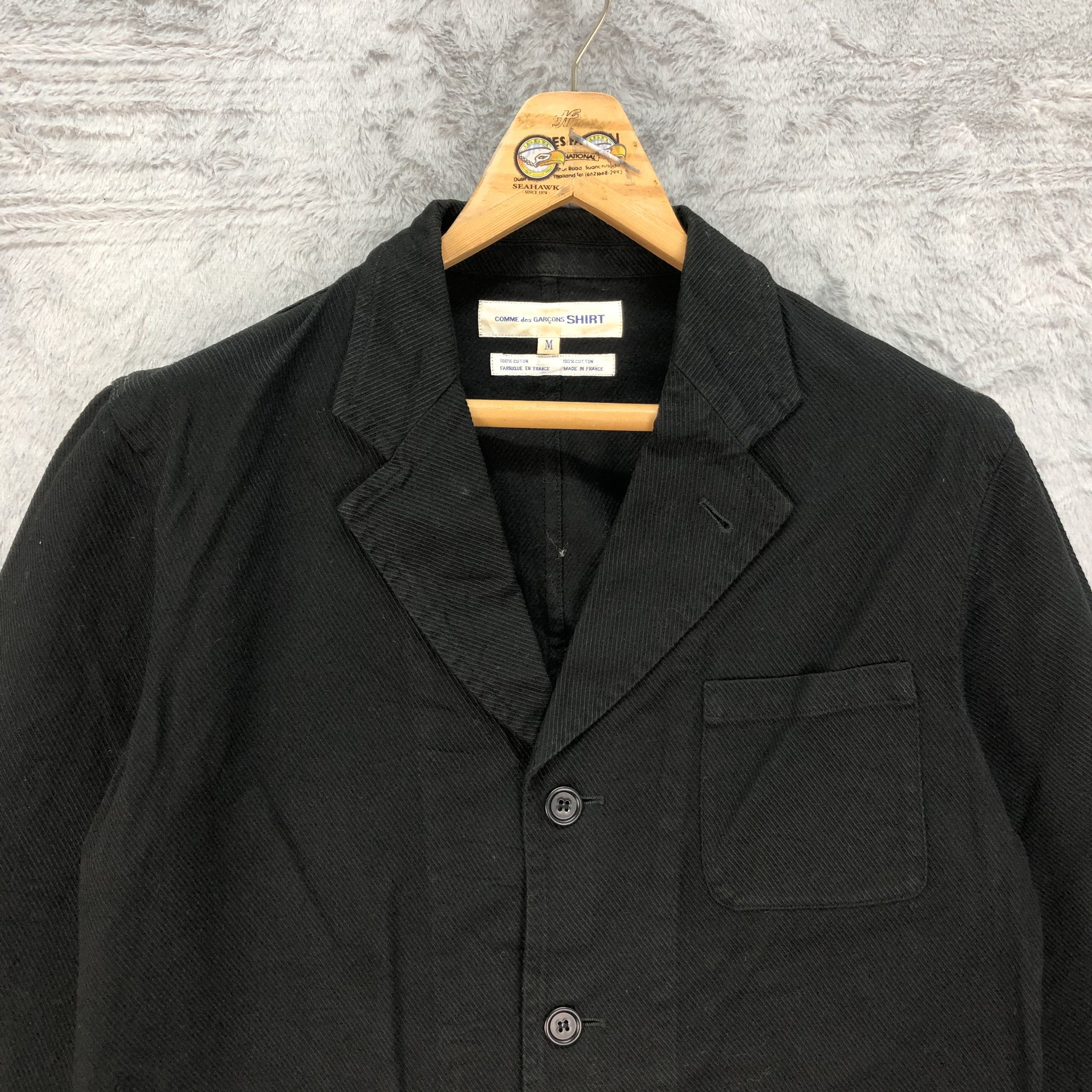 Comme des Garcons SHIRT CDG SHIRT Made in France Casual Jacket #4640-161 Size US M / EU 48-50 / 2 - 2 Thumbnail