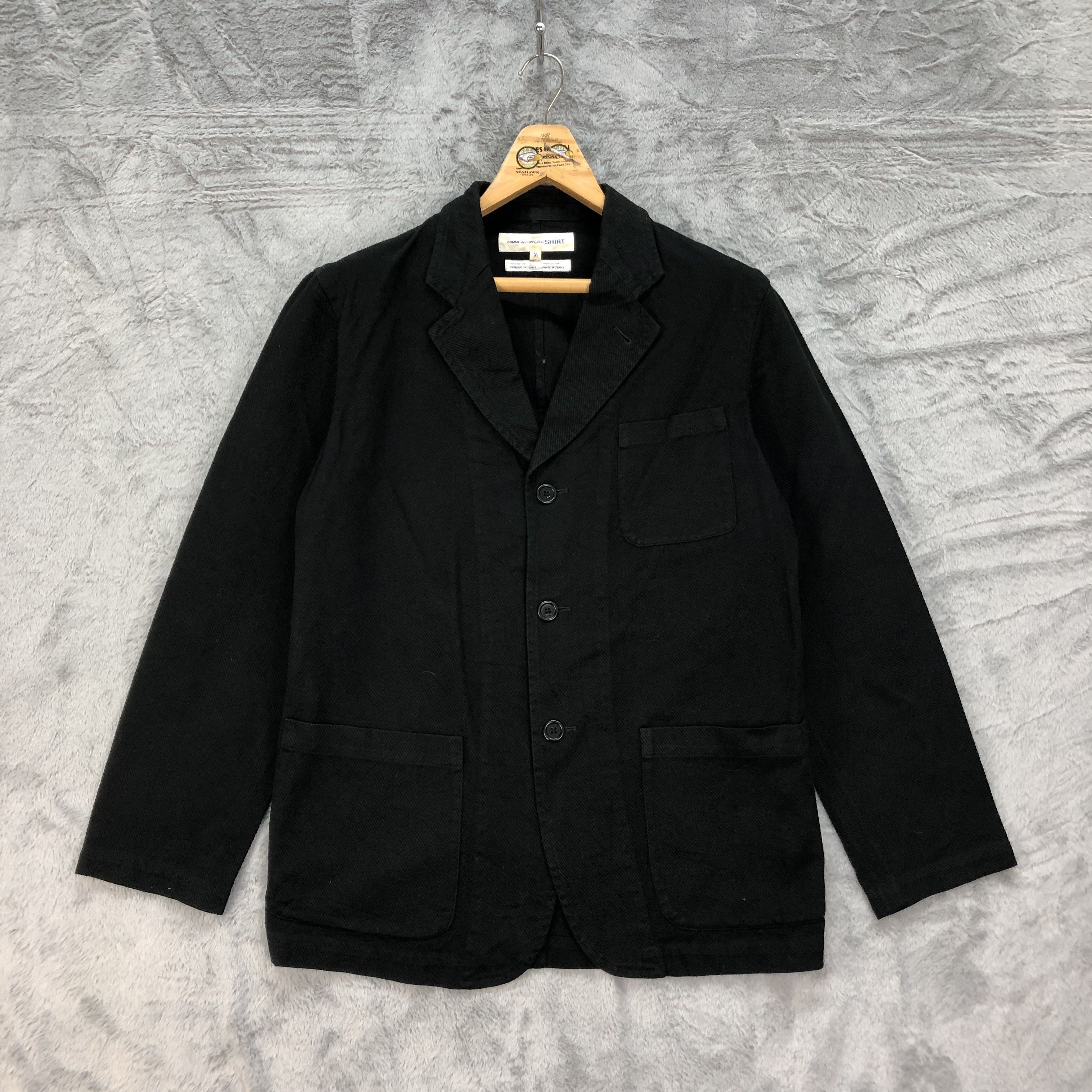 Comme des Garcons SHIRT CDG SHIRT Made in France Casual Jacket #4640-161 Size US M / EU 48-50 / 2 - 1 Thumbnail
