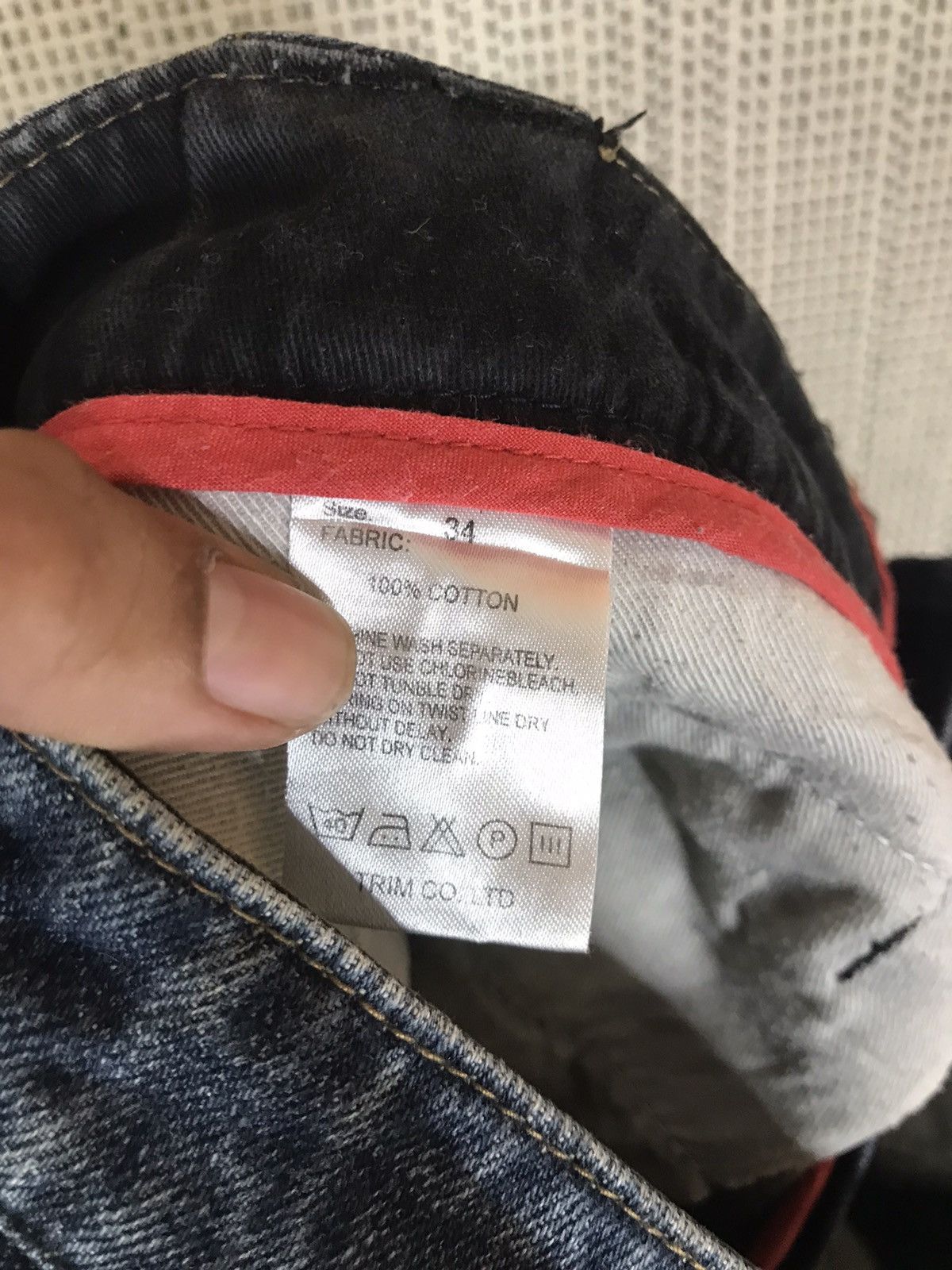 Japanese Brand × Seditionaries × Vintage 🔥STEALS🔥APESTEIN FLARED BY TRIM LTD CO DENIM VERY RARE Size US 34 / EU 50 - 14 Thumbnail