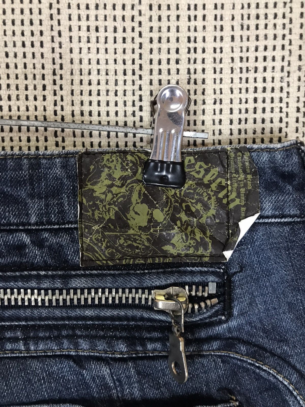 Japanese Brand × Seditionaries × Vintage 🔥STEALS🔥APESTEIN FLARED BY TRIM LTD CO DENIM VERY RARE Size US 34 / EU 50 - 13 Thumbnail
