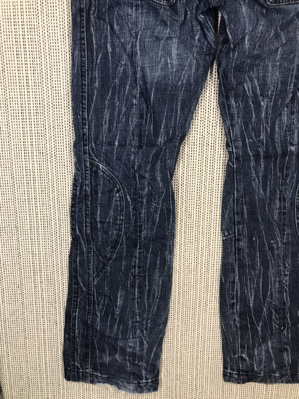 Japanese Brand × Seditionaries × Vintage 🔥STEALS🔥APESTEIN FLARED BY TRIM LTD CO DENIM VERY RARE Size US 34 / EU 50 - 12 Thumbnail