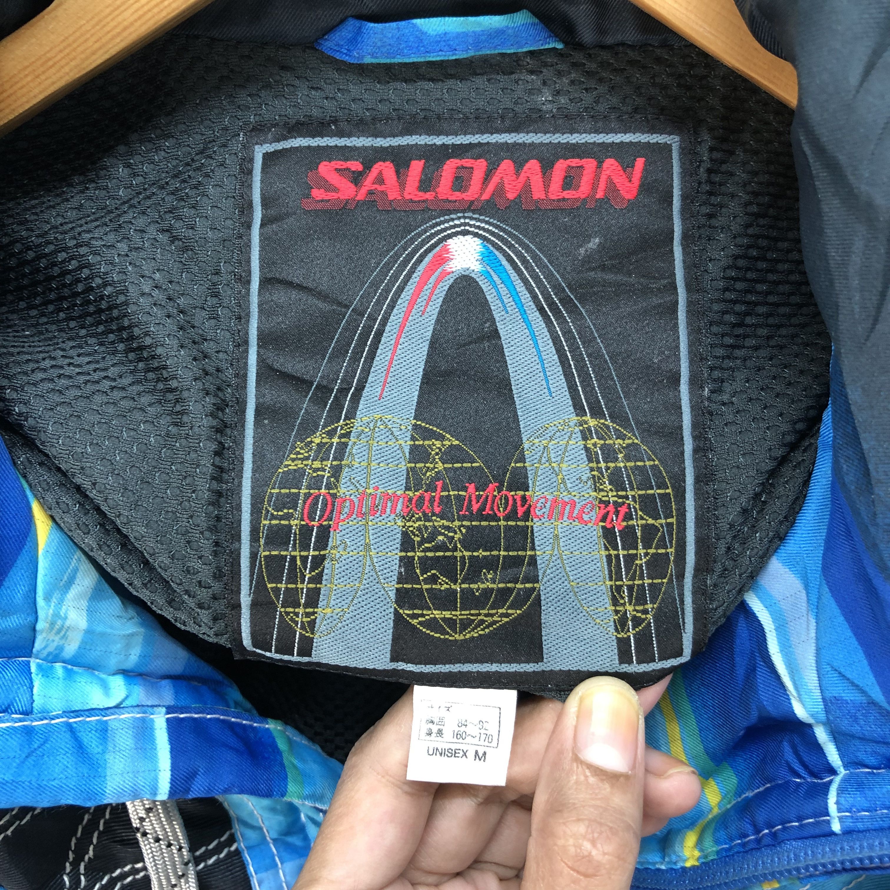 Salomon Salomon Optimal Movement Aqua Blue Ski Jacket #4748-167 Size US M / EU 48-50 / 2 - 10 Thumbnail