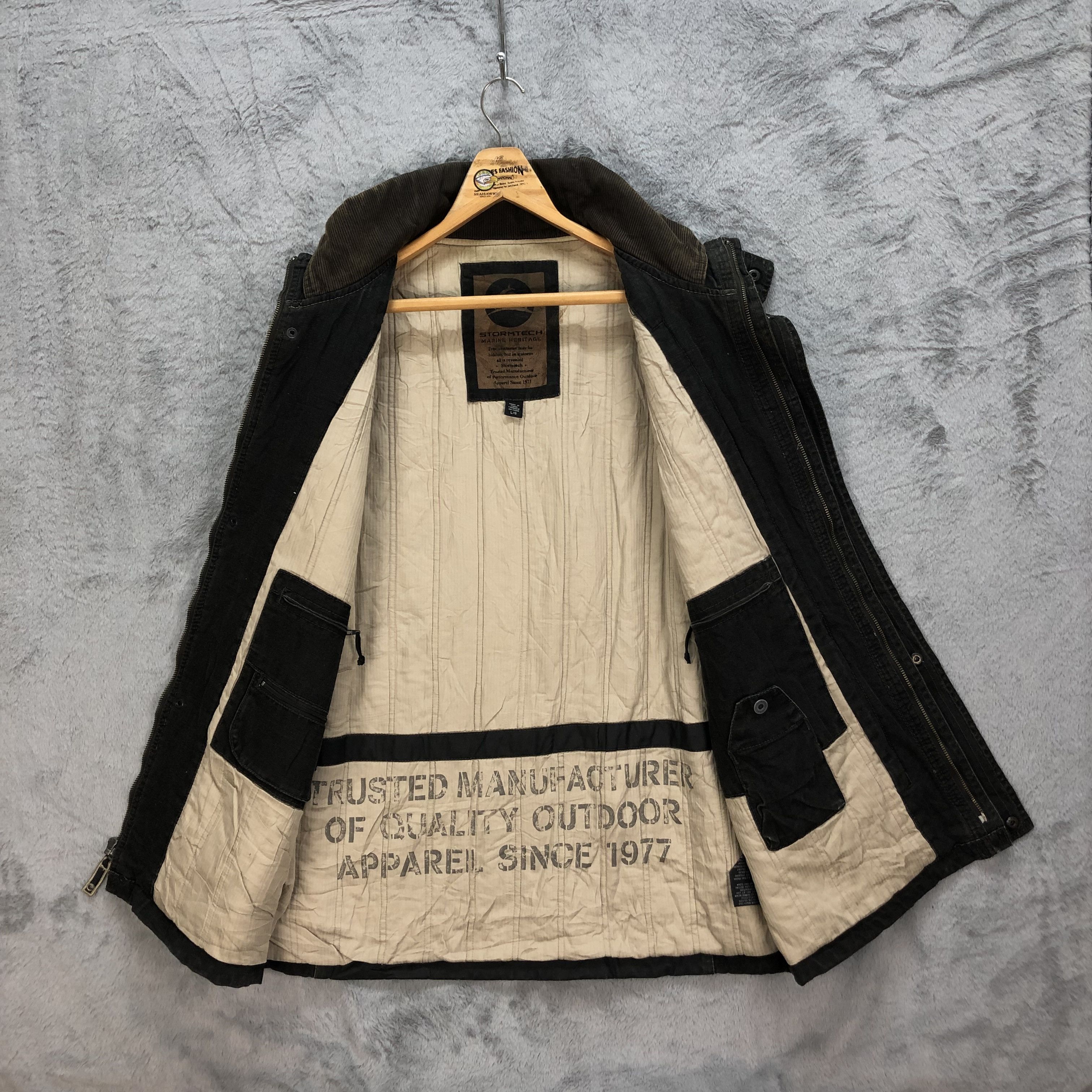 Stormtech STORMTECH MARINE HERITAGE HARD COTTON JACKET #5367-186 Size US L / EU 52-54 / 3 - 10 Thumbnail