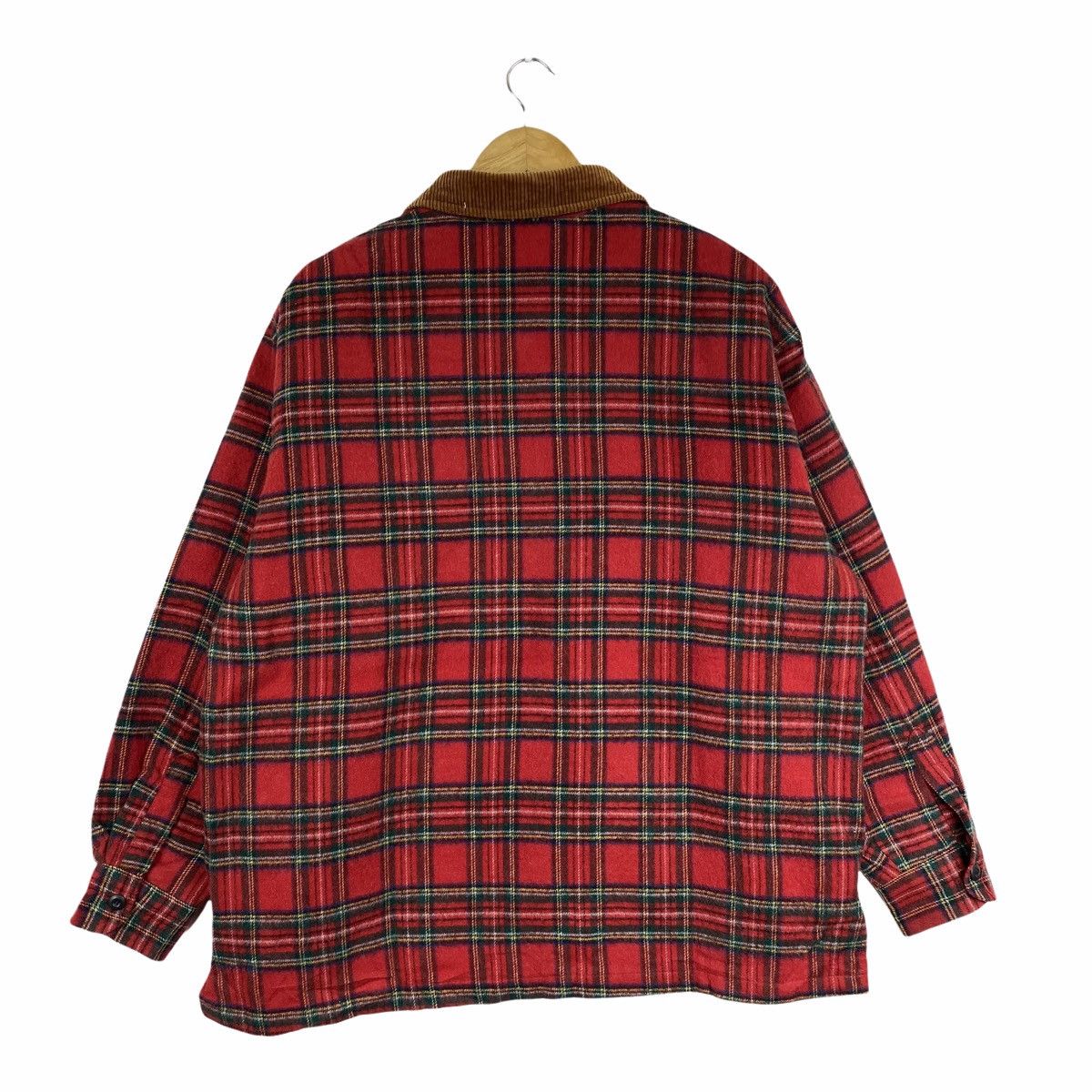 Vintage Vintage PRACT STUDIO Checkered Tartan Design Jacket Size US L / EU 52-54 / 3 - 2 Thumbnail