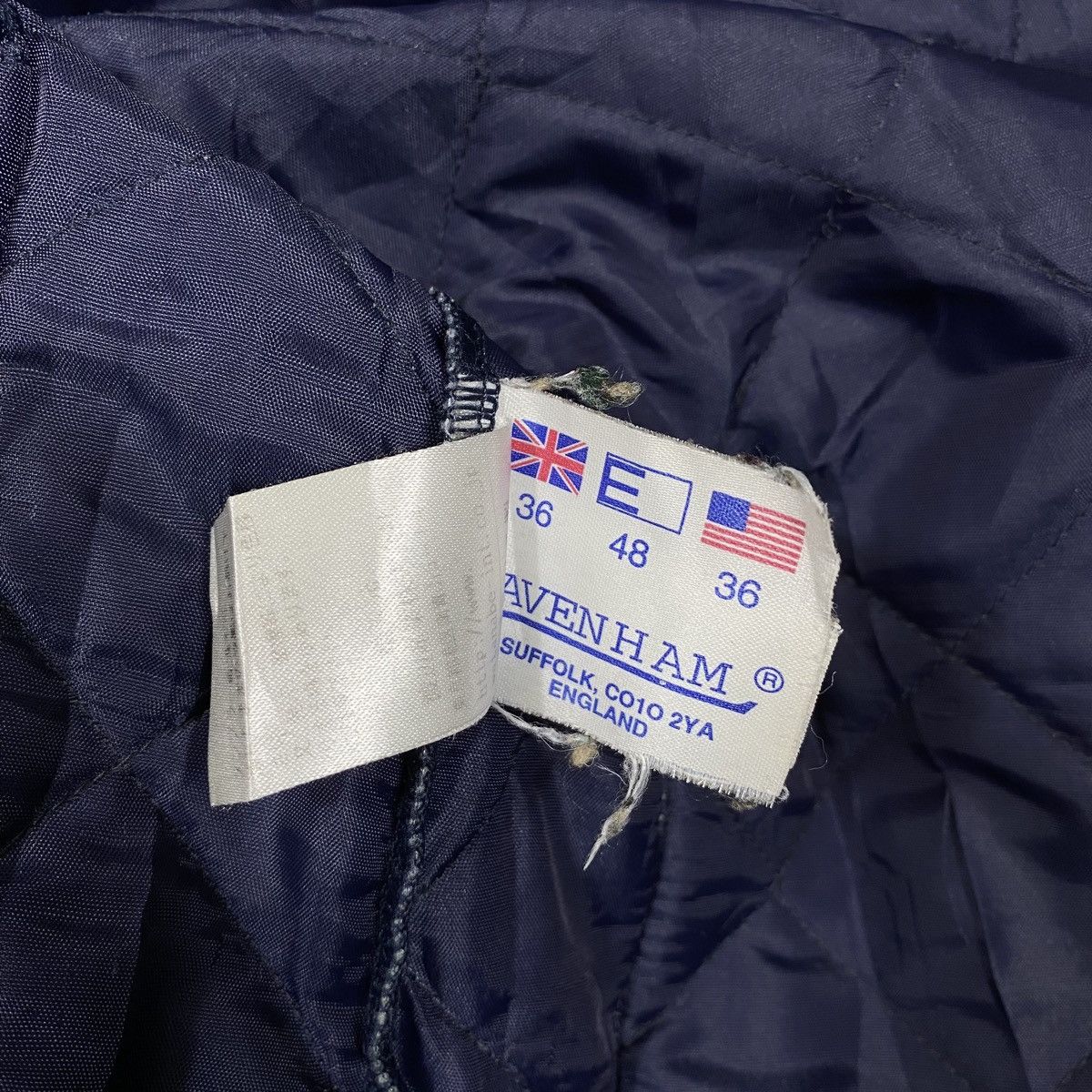 Lavenham × Vintage Vintage LAVENHAM ENGLAND Tartan Design Quilted Hoodie Jacket Size US XS / EU 42 / 0 - 9 Thumbnail