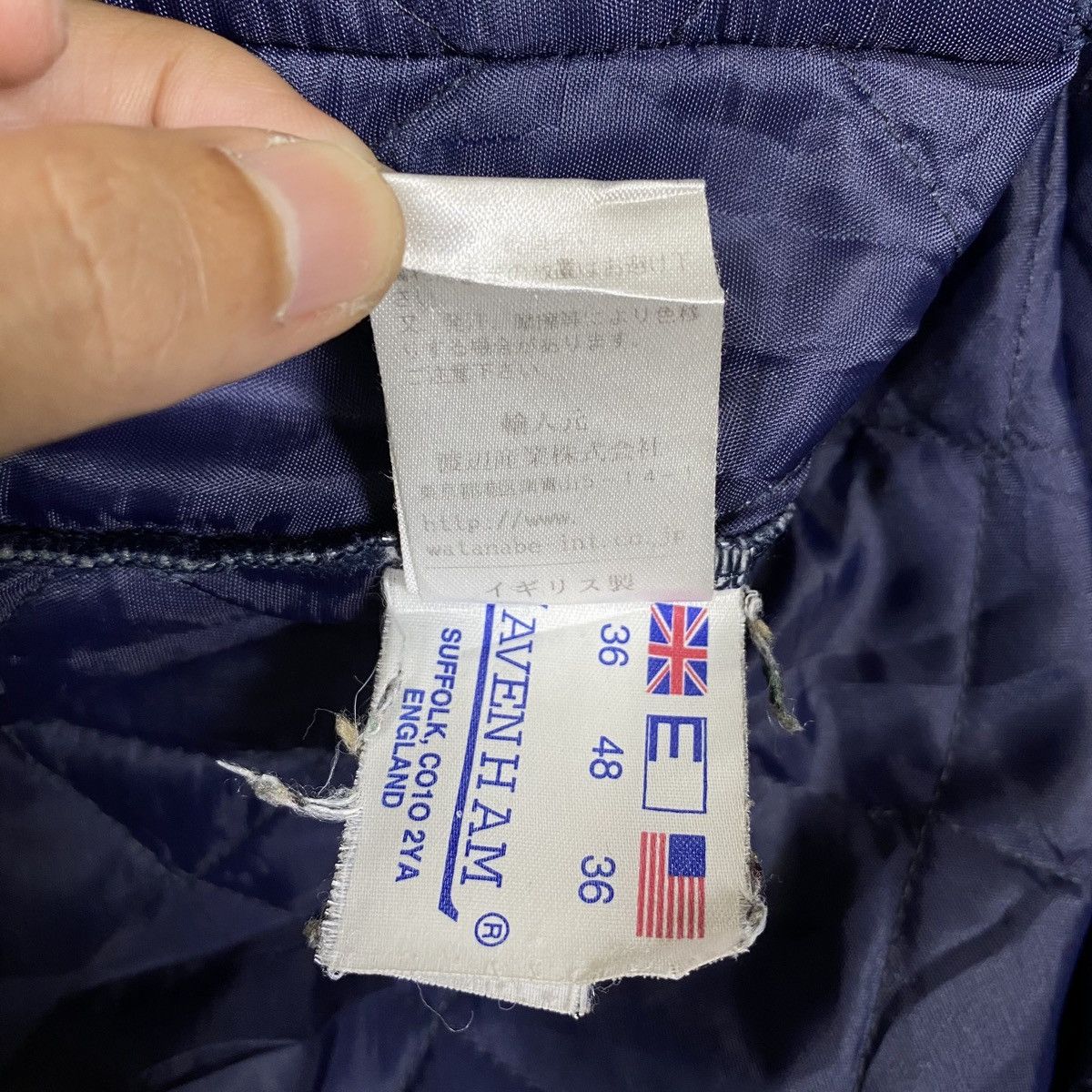 Lavenham × Vintage Vintage LAVENHAM ENGLAND Tartan Design Quilted Hoodie Jacket Size US XS / EU 42 / 0 - 10 Thumbnail