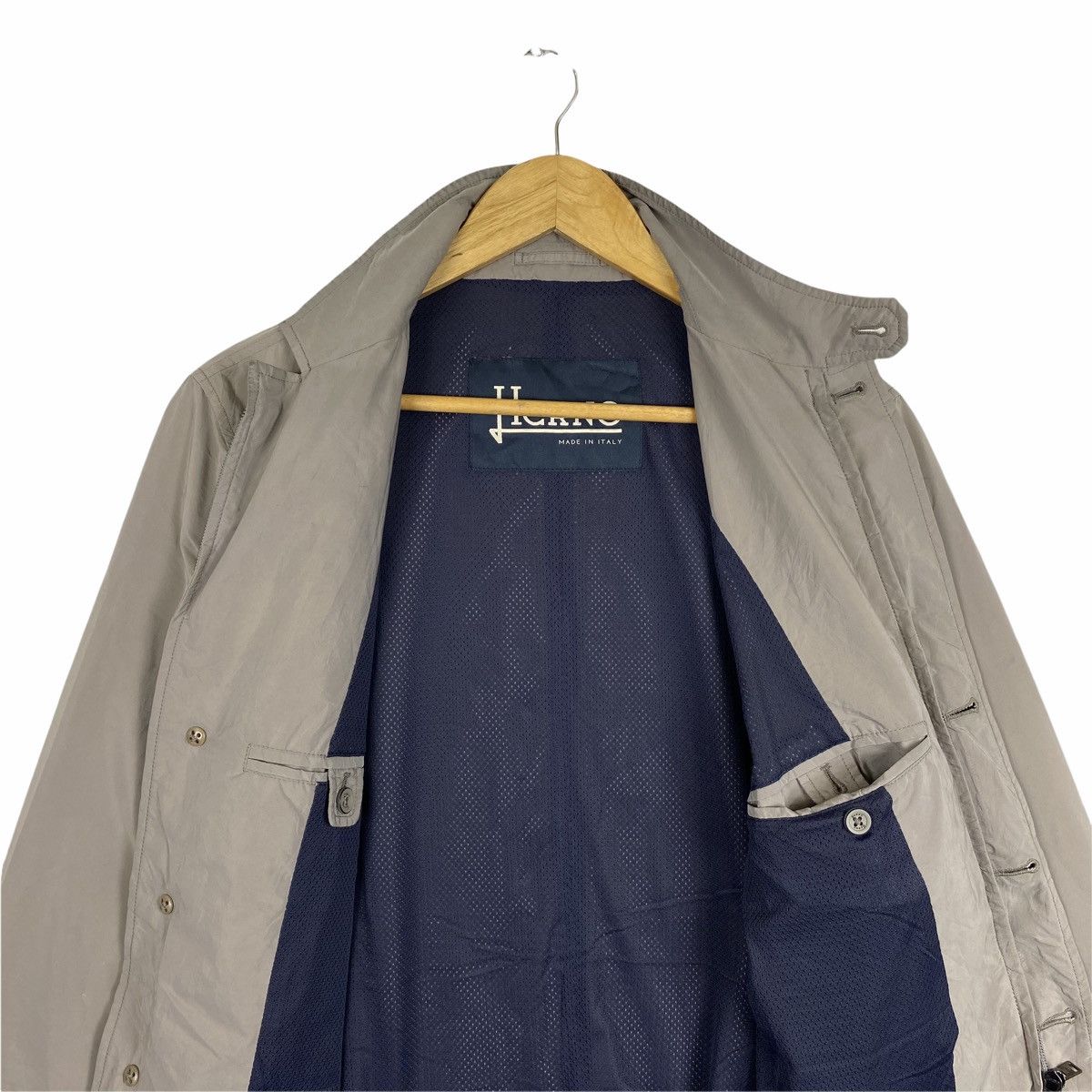 Herno × Vintage Vintage HERNO Made In Italy Fully Button Coat Jacket Size US S / EU 44-46 / 1 - 6 Thumbnail