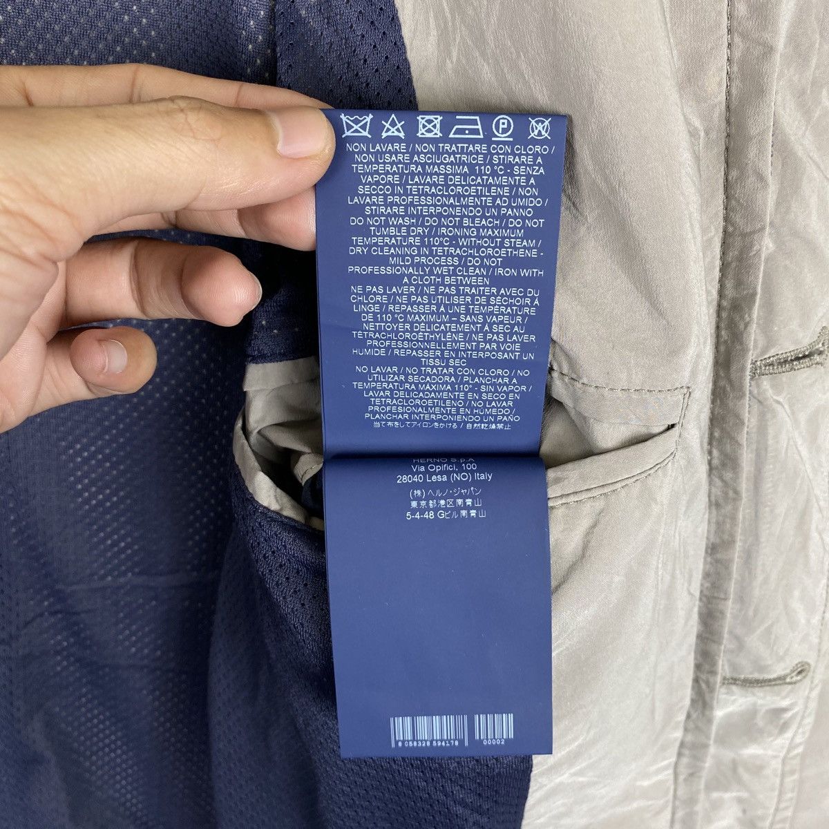 Herno × Vintage Vintage HERNO Made In Italy Fully Button Coat Jacket Size US S / EU 44-46 / 1 - 9 Thumbnail