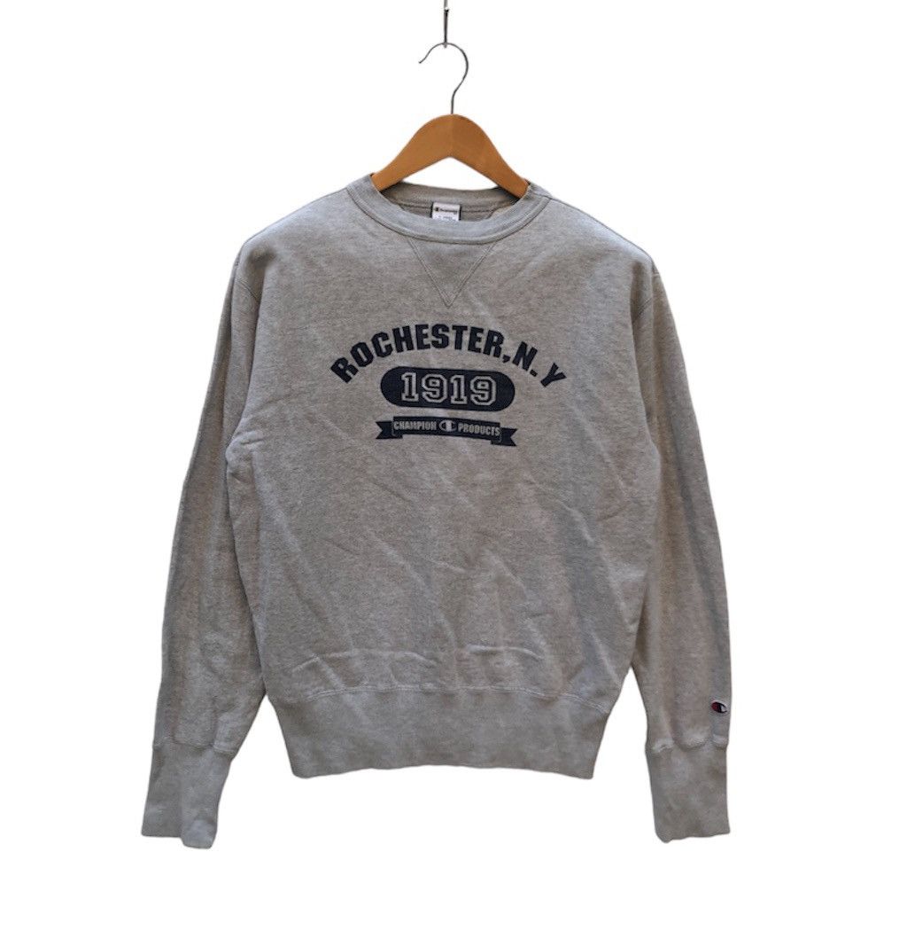 Champion CHAMPION ROCHESTER NY Crew Neck Sweatshirt #0443-11 Size US M / EU 48-50 / 2 - 1 Thumbnail