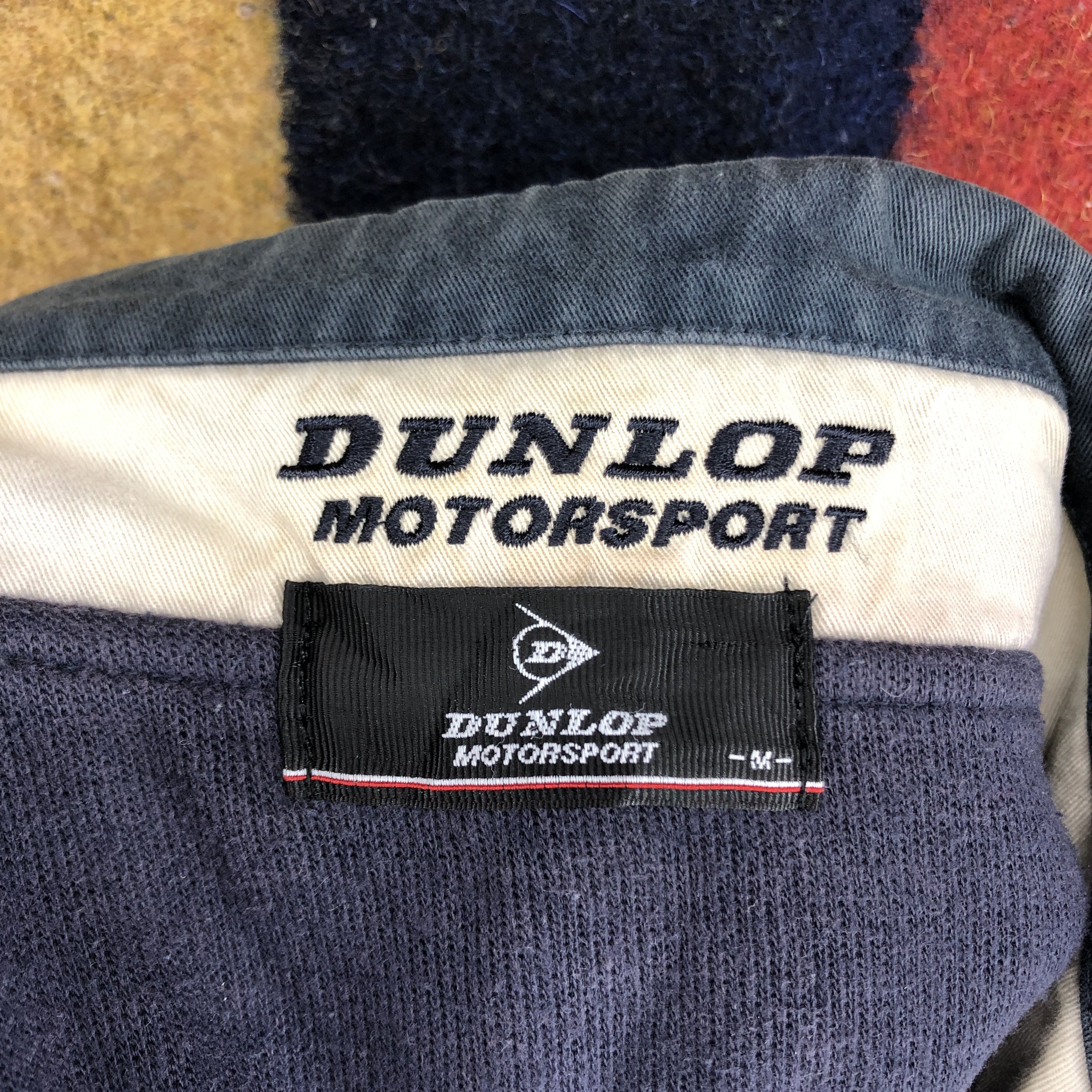 Dunlop DUNLOP MOTORSPORT Turtle Neck Sweatshirt #0380/P Size US M / EU 48-50 / 2 - 5 Thumbnail