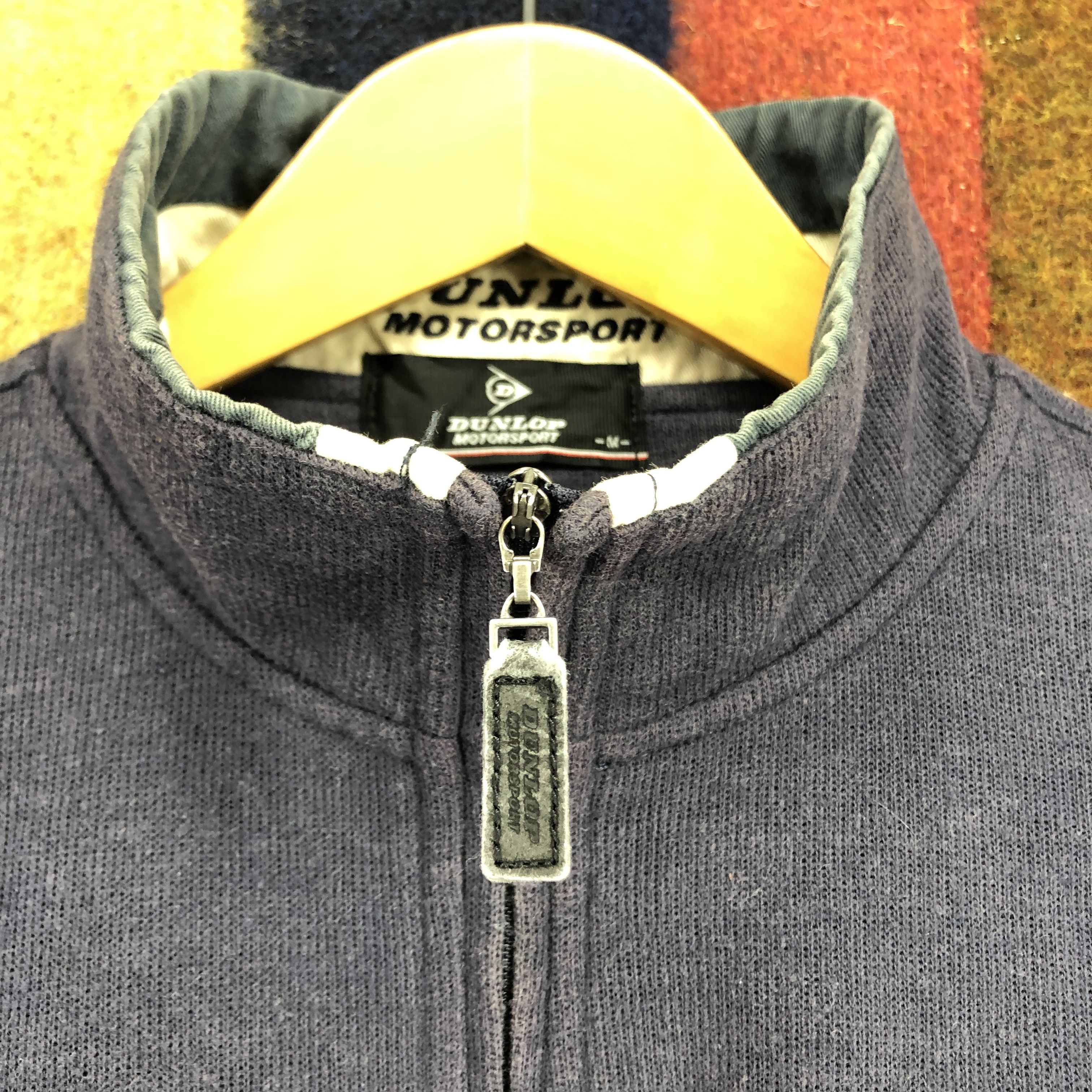 Dunlop DUNLOP MOTORSPORT Turtle Neck Sweatshirt #0380/P Size US M / EU 48-50 / 2 - 3 Thumbnail
