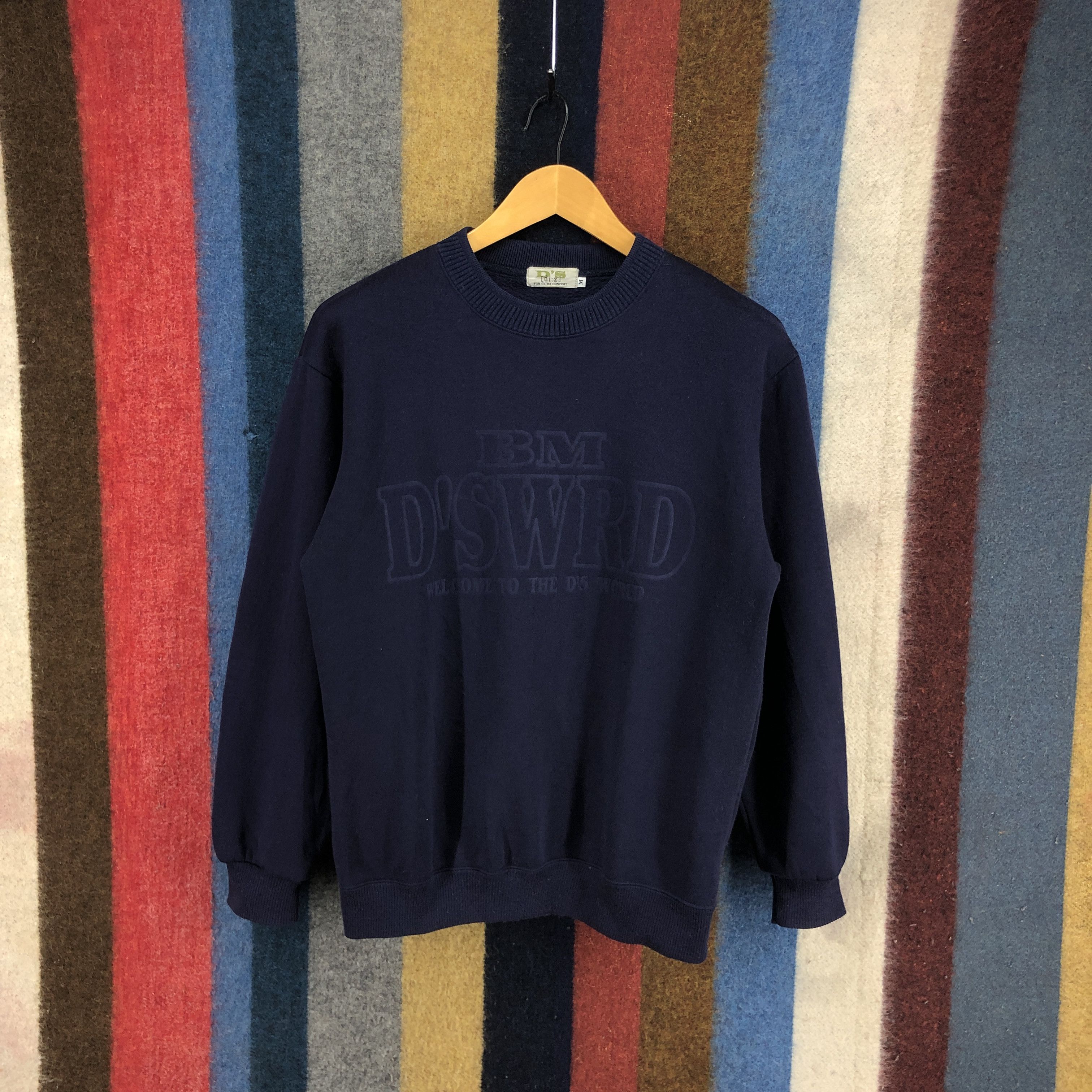 Japanese Brand [DI:Z] D'SWRD Crew Neck Sweatshirt #0521/V Size US M / EU 48-50 / 2 - 2 Thumbnail