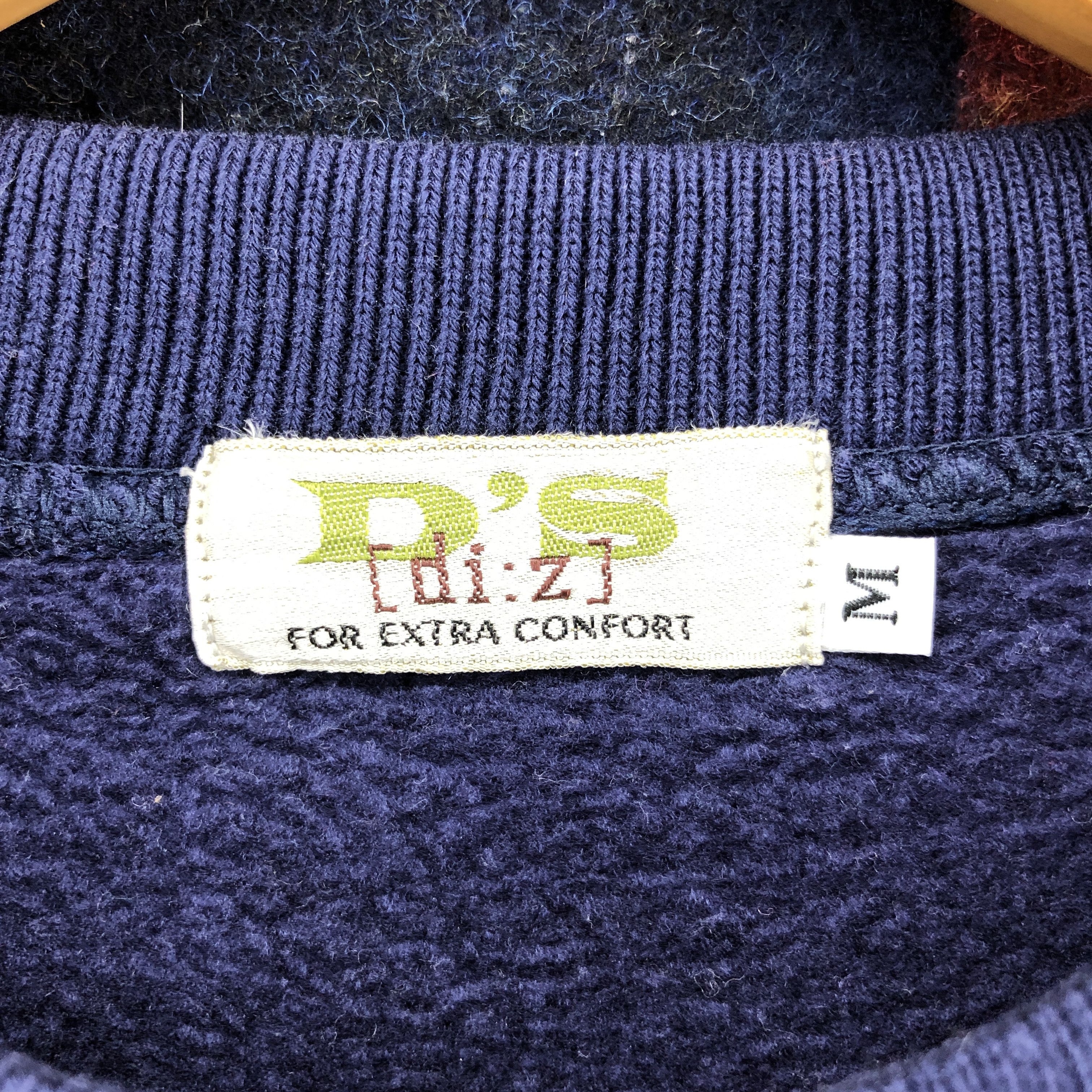 Japanese Brand [DI:Z] D'SWRD Crew Neck Sweatshirt #0521/V Size US M / EU 48-50 / 2 - 5 Thumbnail