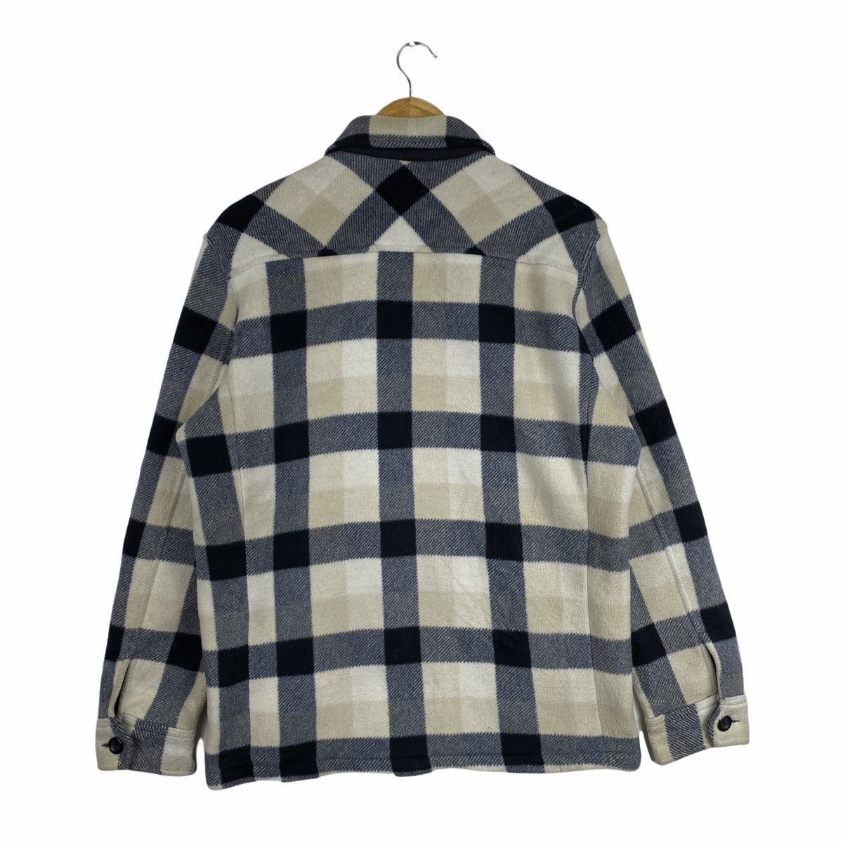 Japanese Brand × Uniqlo UNIQLO BOA Japanese Checkered Tartan Fleece Sweater Jacket Size US M / EU 48-50 / 2 - 2 Thumbnail