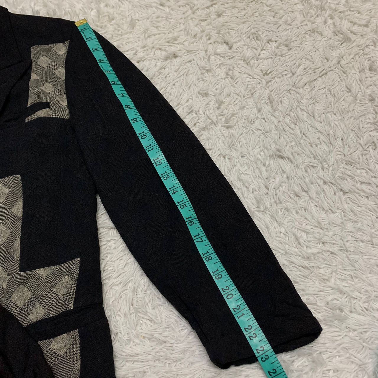 Bajra Bajra Cozy Traditional Patches Double Breast Coat Jacket Size US M / EU 48-50 / 2 - 8 Thumbnail