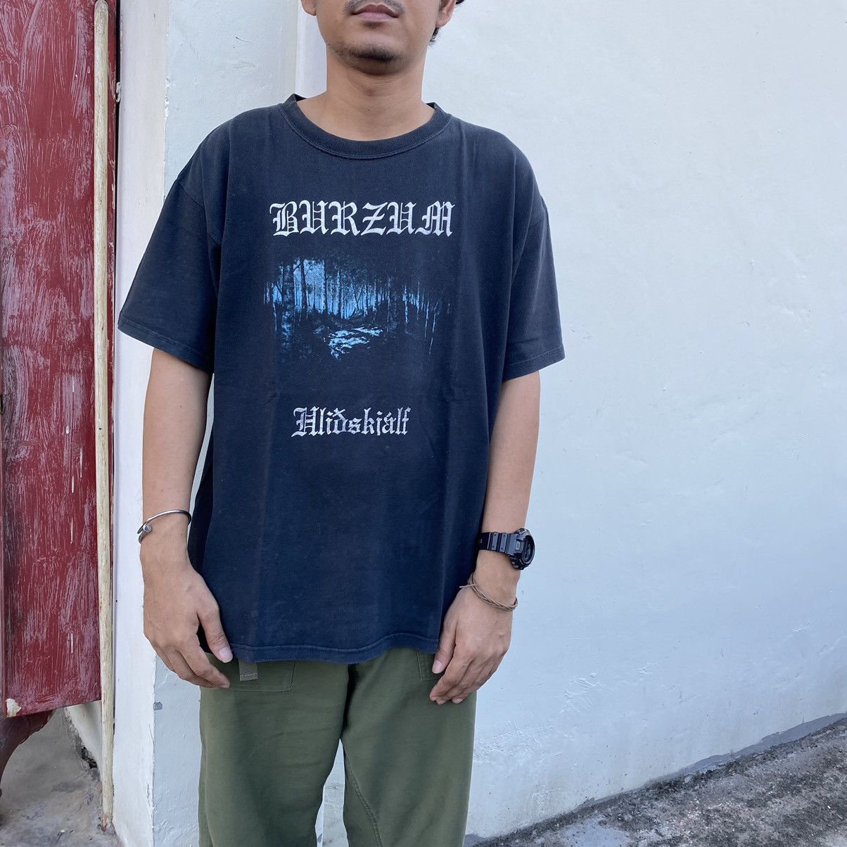 Band Tees Vintage Burzum Hliðskjálf T-shirt Size US L / EU 52-54 / 3 - 3 Thumbnail